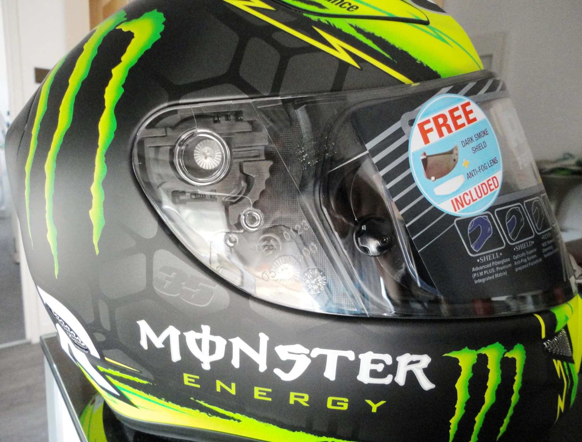 Casque moto taille L (58-59 cm) — photo 3/3