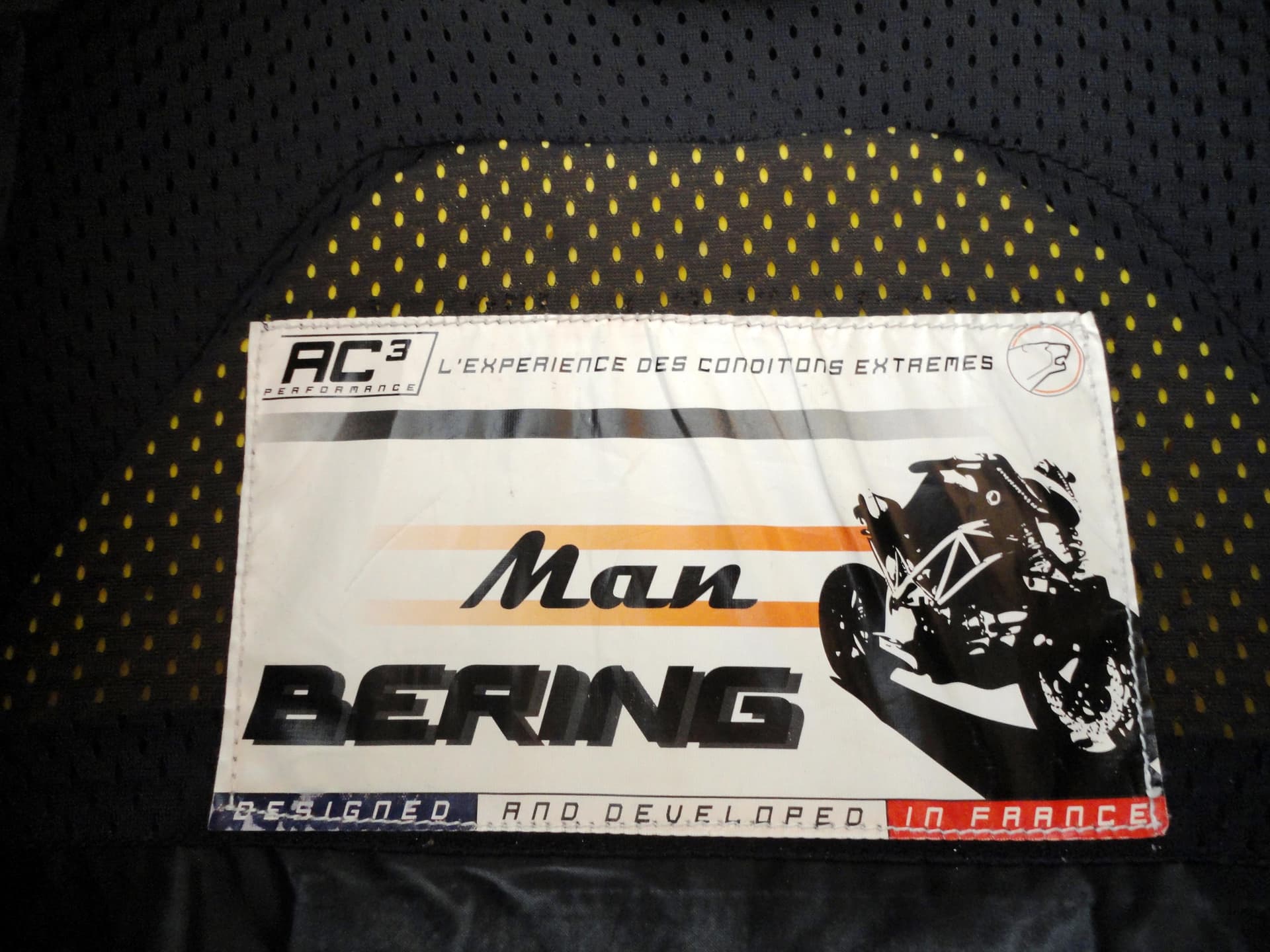 Blouson cuir moto Bering — photo 2/3