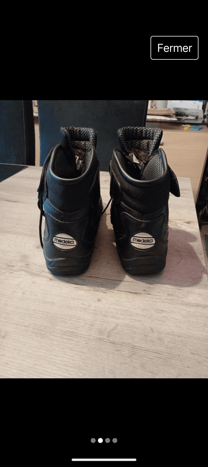 Botte de moto