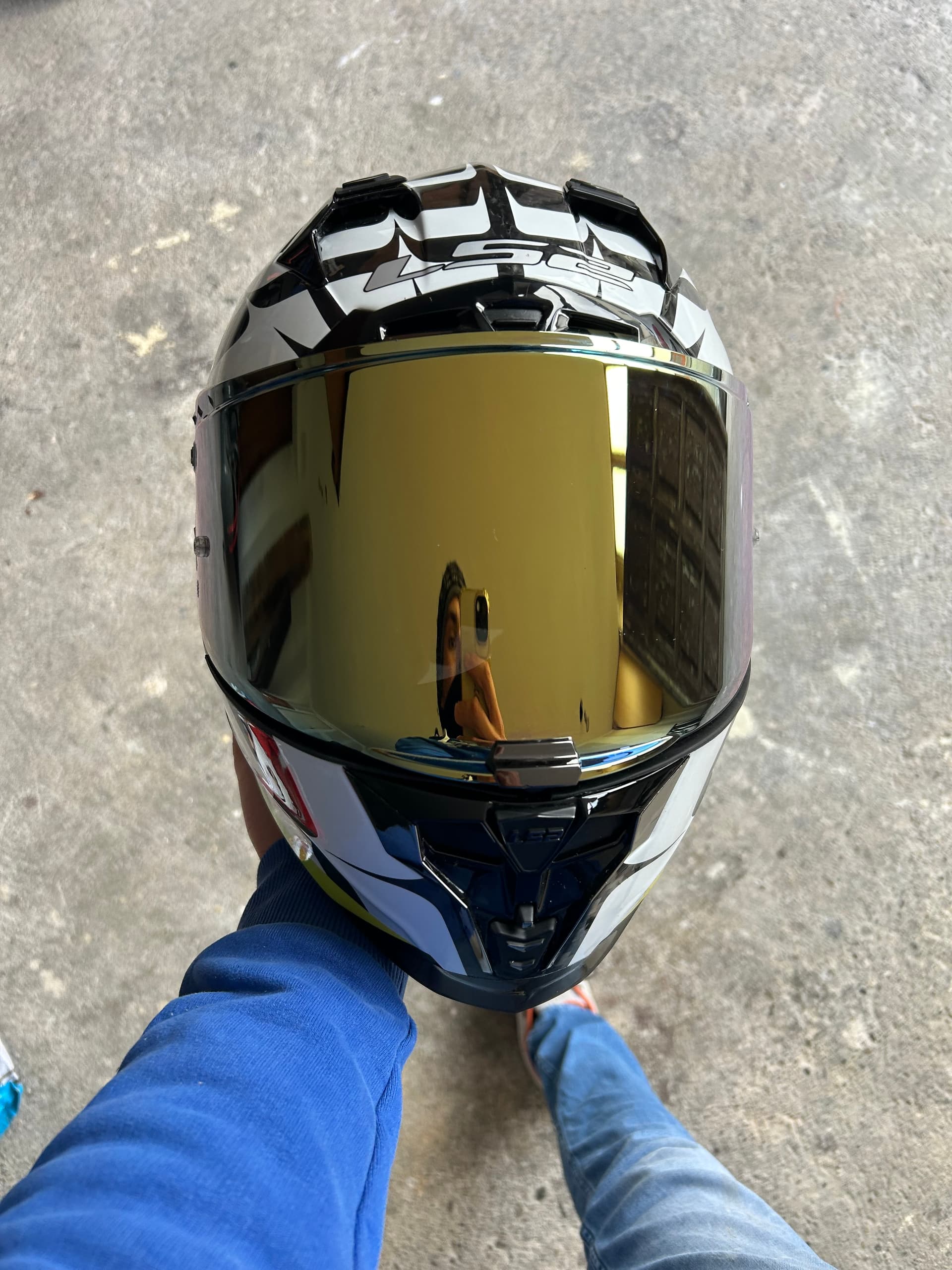 Casque ls2 carbon — photo 3/5