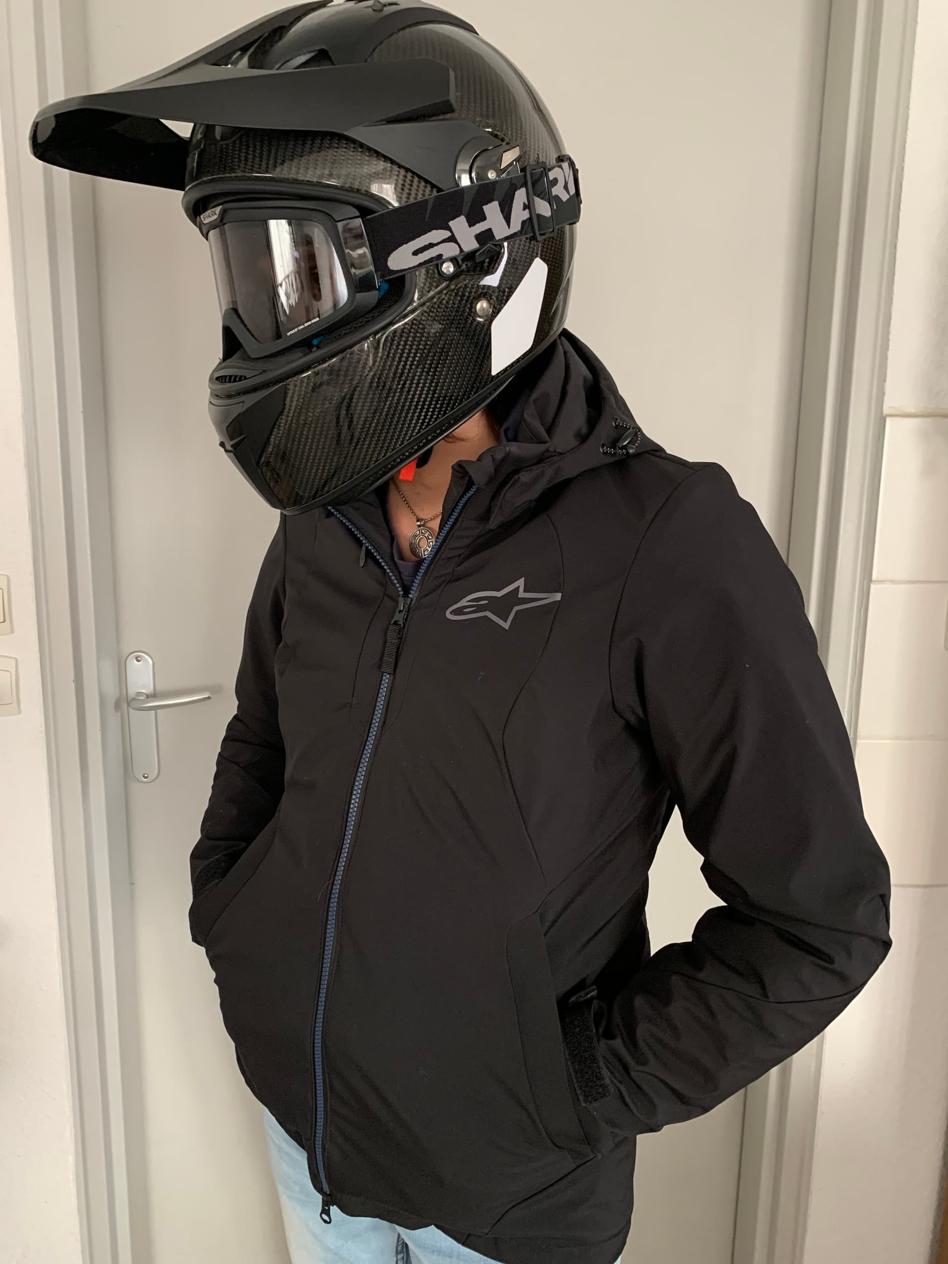 Veste moto femme alpinestars taille 40/42 — photo 4/4