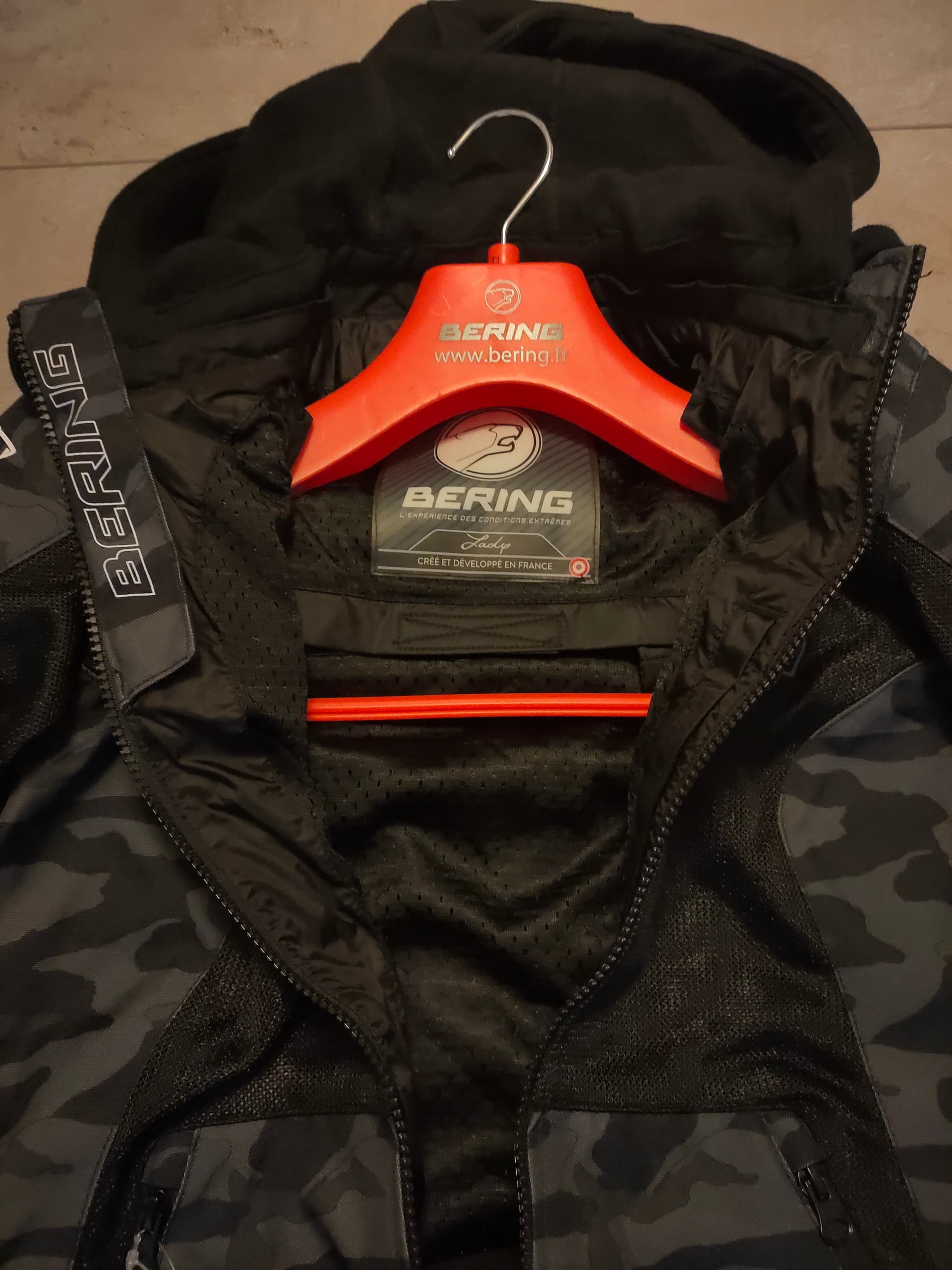 Blouson moto femme Bering