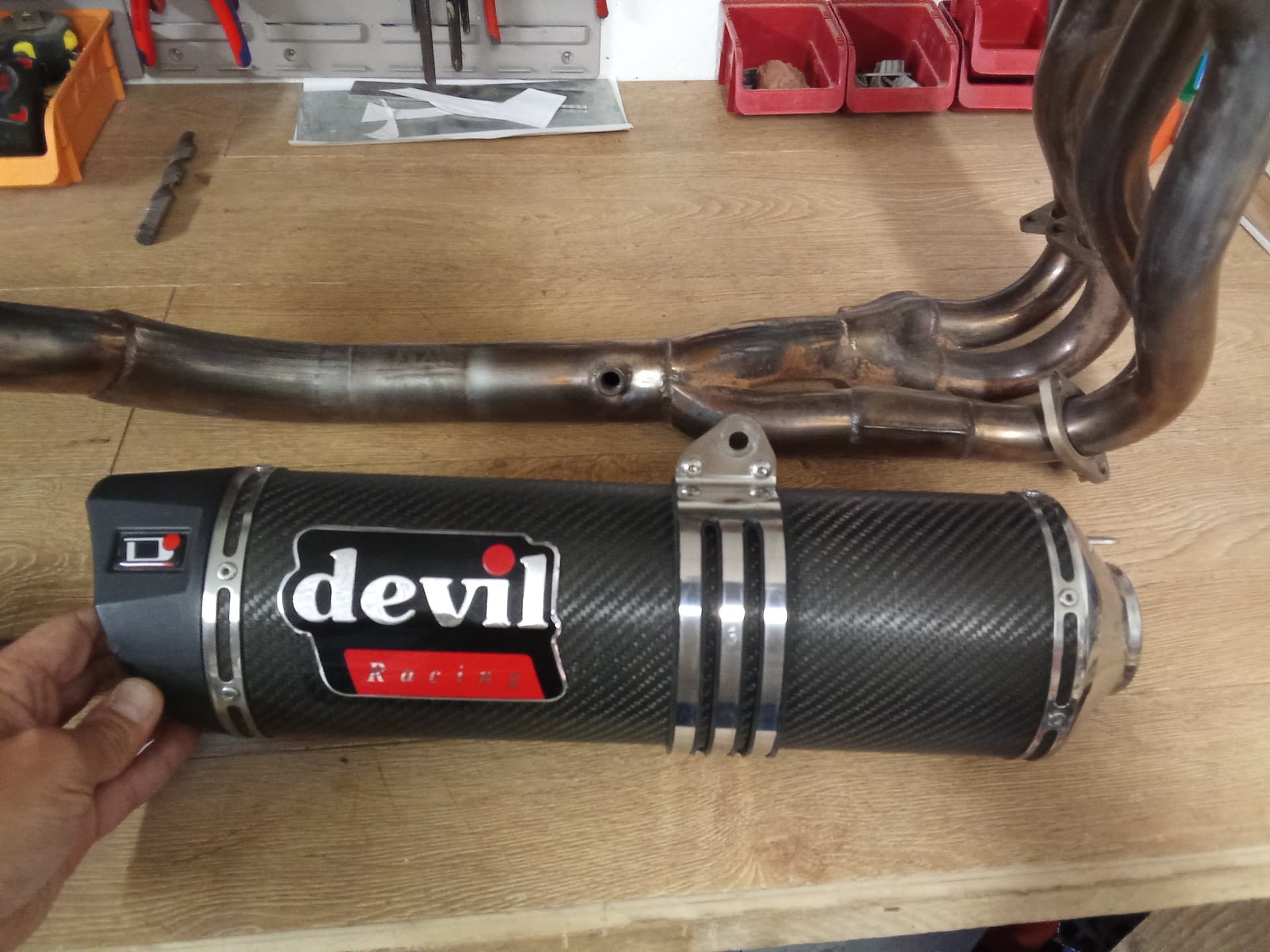 Échappement devil 600 gsxr l0 — photo 1/5
