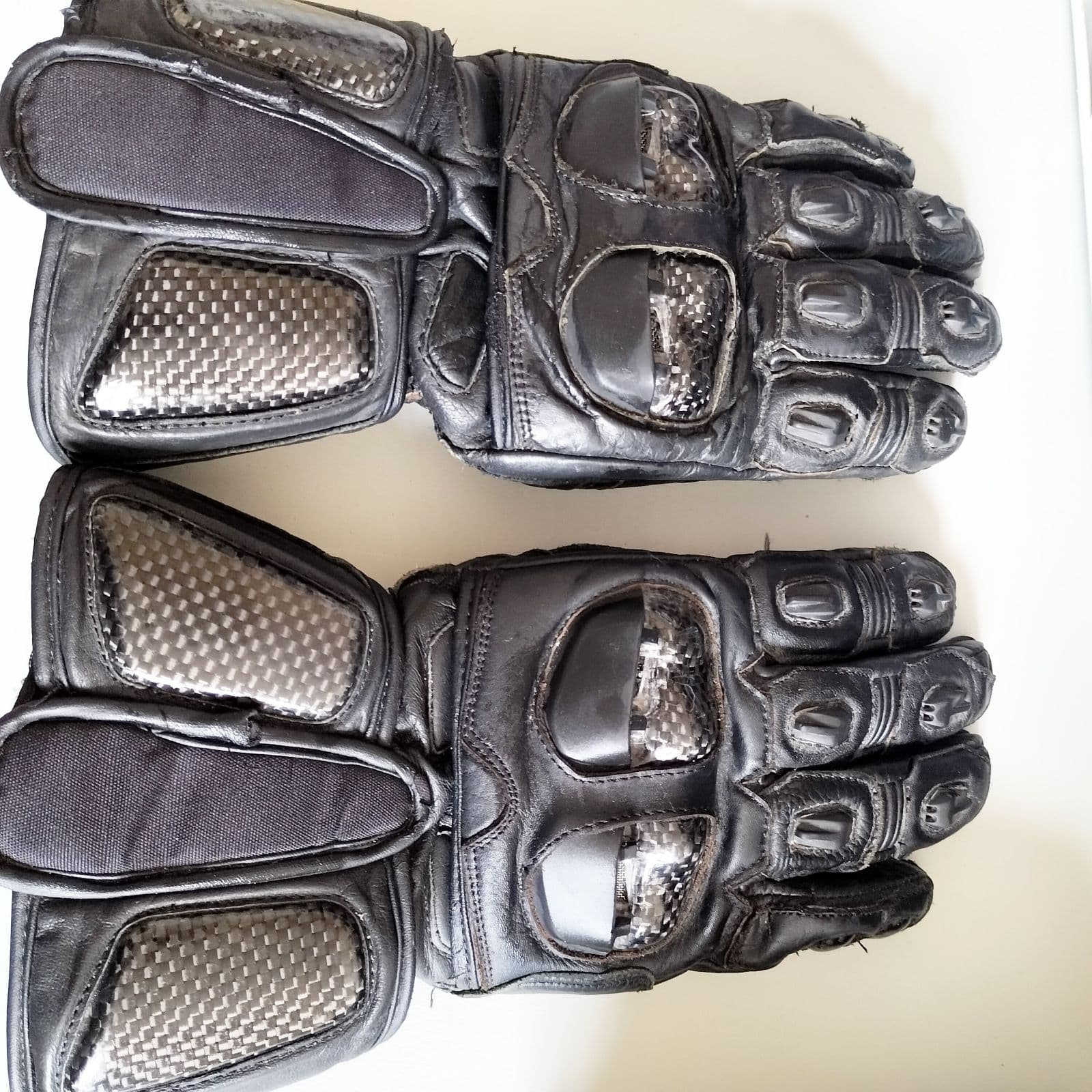Gant moto hiver cuir