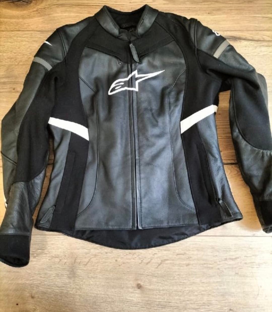 Blouson moto cuir femme noir - Alpinestars