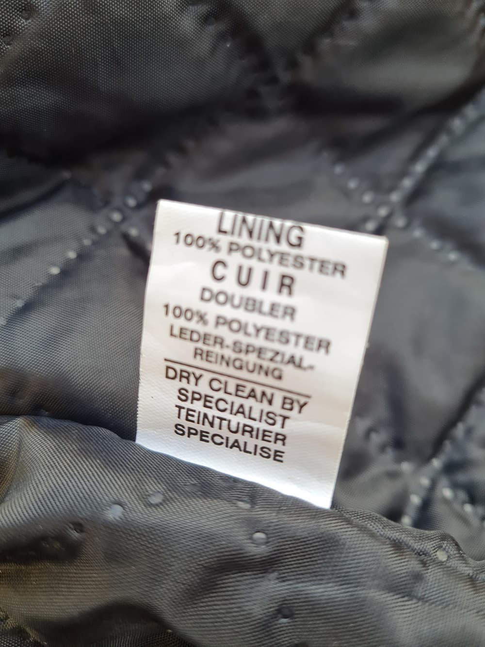 blouson cuir épais moto — photo 4/5