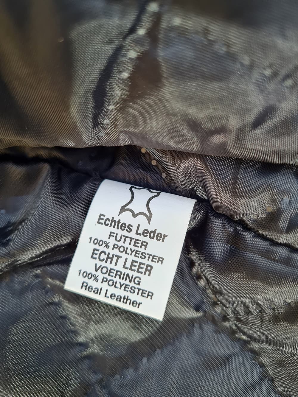 blouson cuir épais moto — photo 5/5