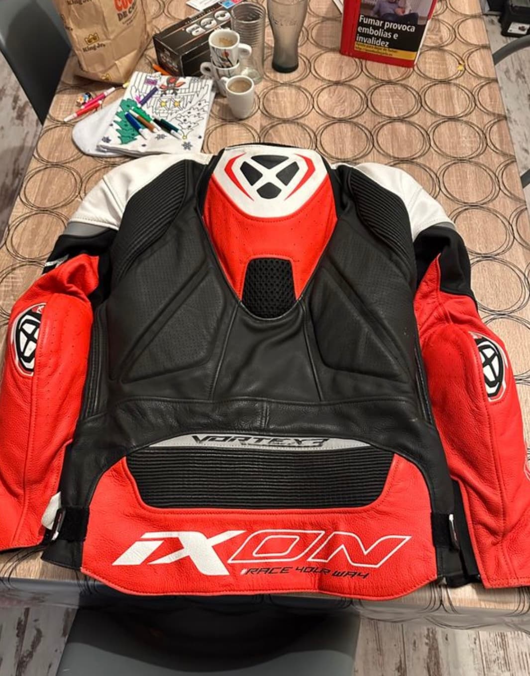 Veste cuir moto homme IXON — photo 2/3
