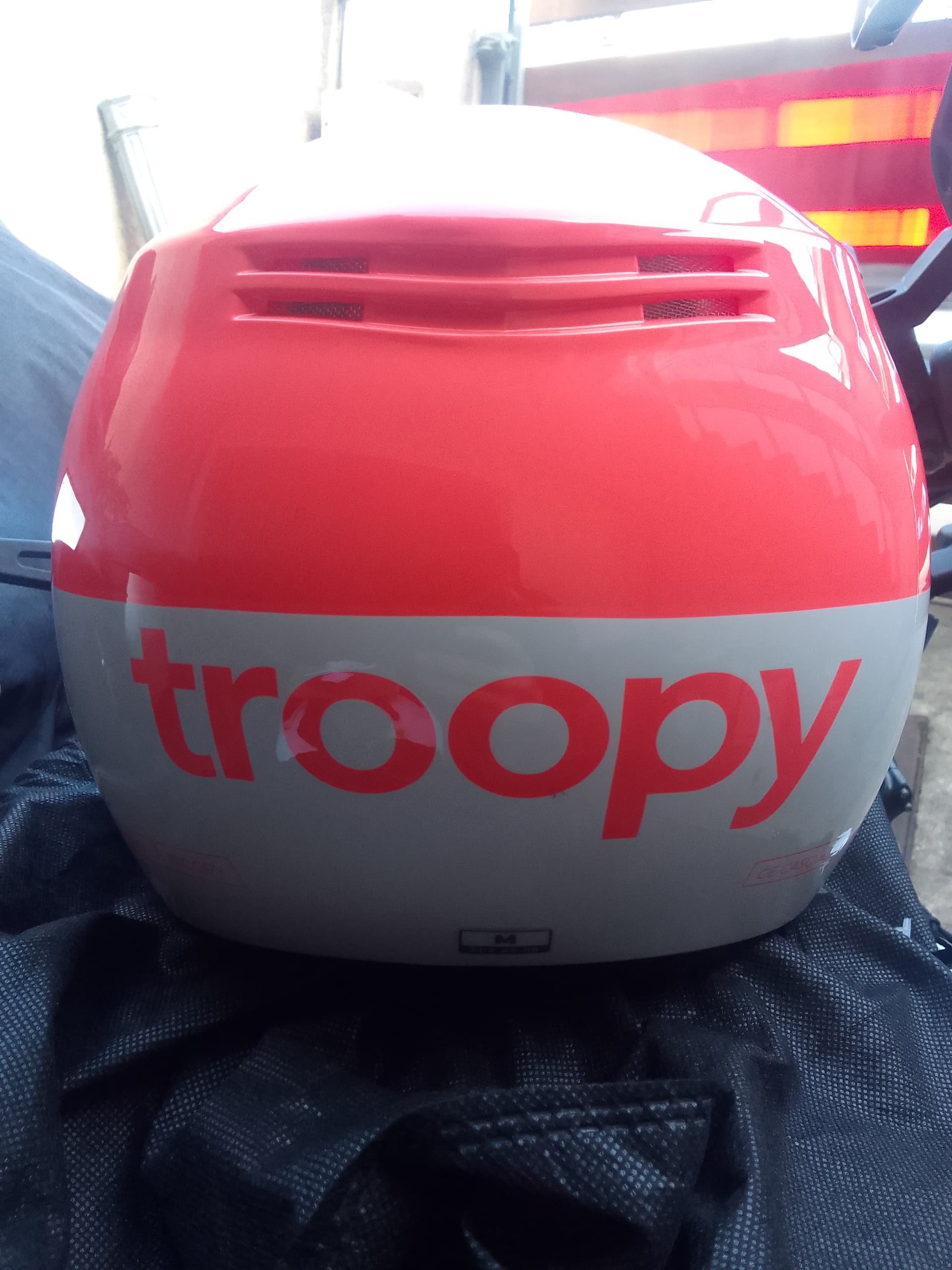 Casque moto troopy neuf