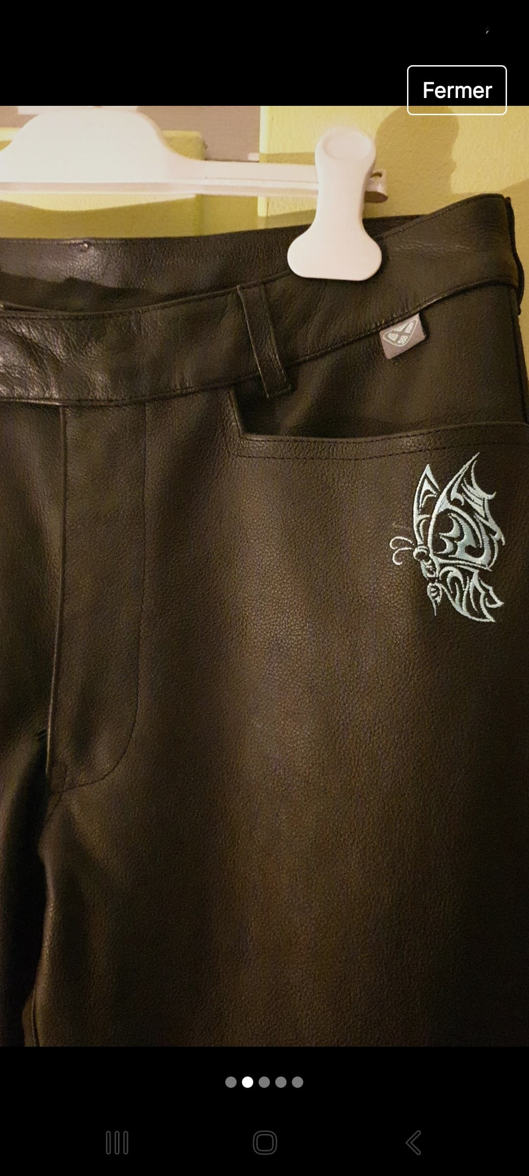 Pantalon femme cuir — photo 2/5