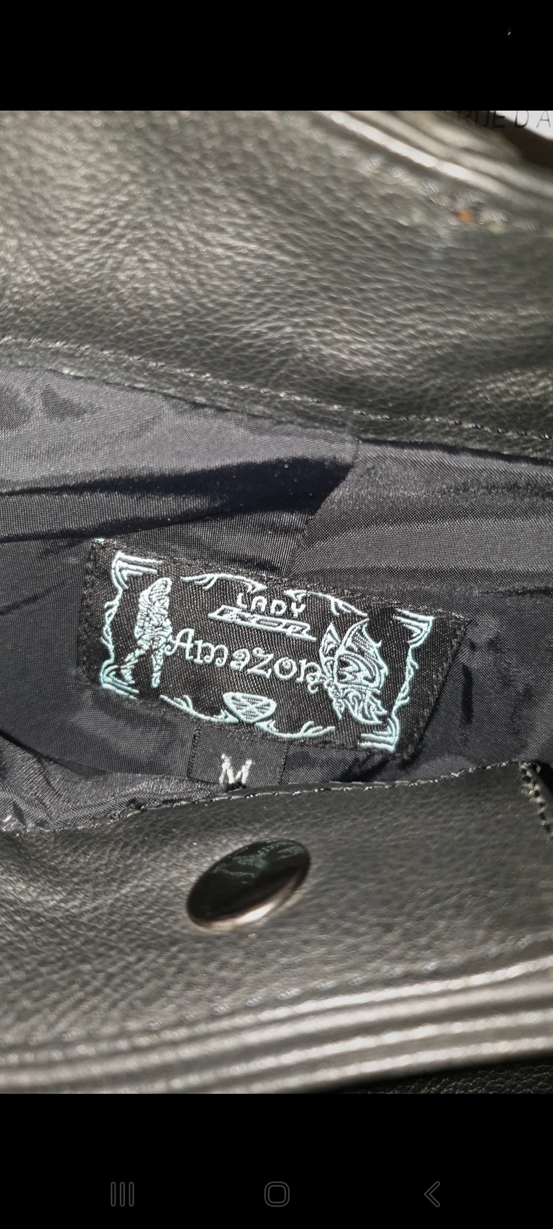 Pantalon femme cuir — photo 5/5