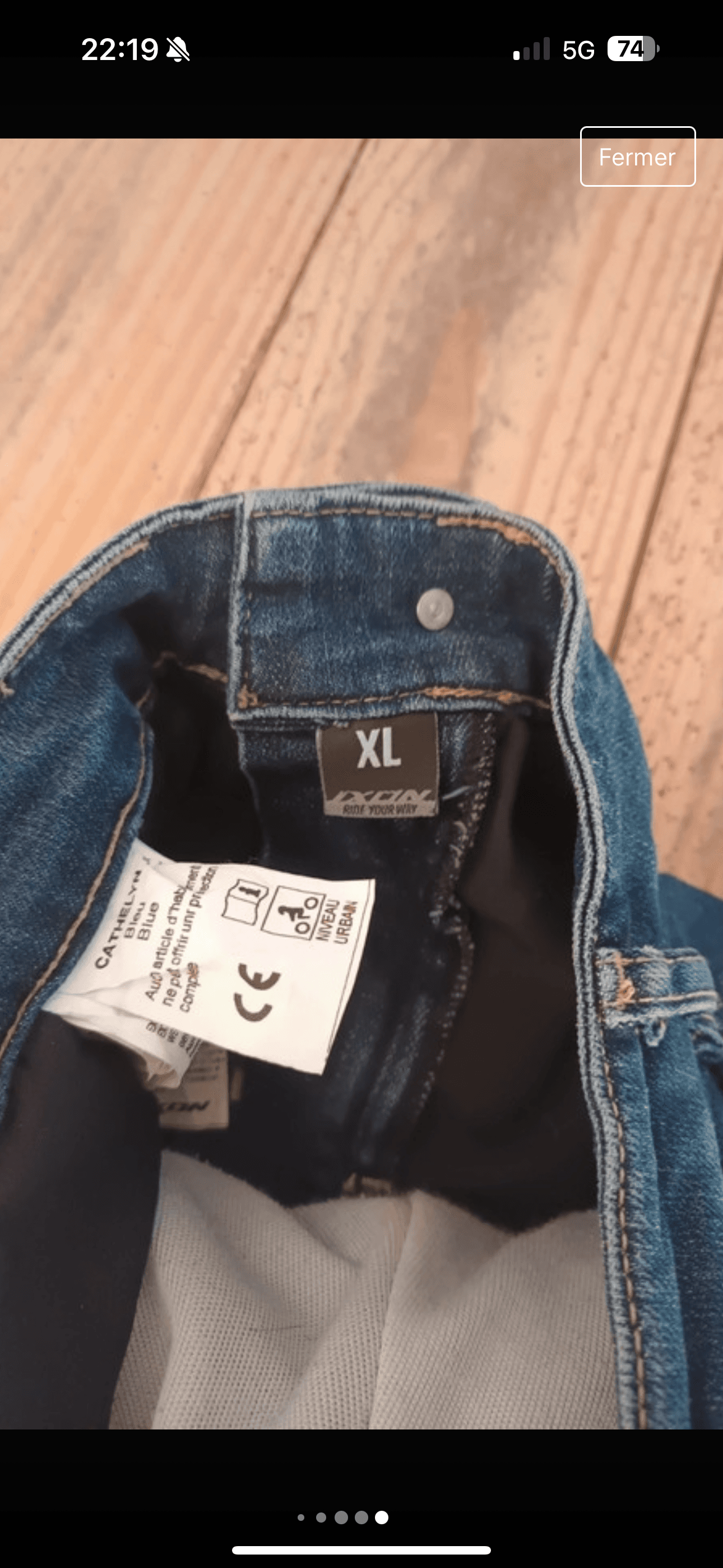 Vend pantalon de moto neuf IXON femme — photo 3/5
