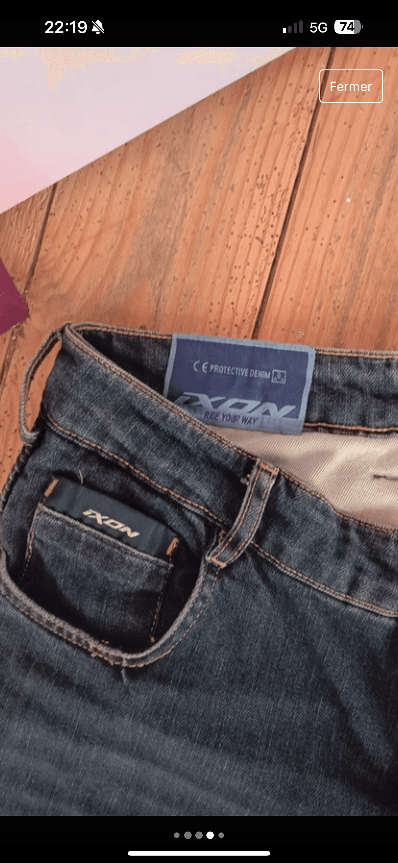 Vend pantalon de moto neuf IXON femme — photo 5/5