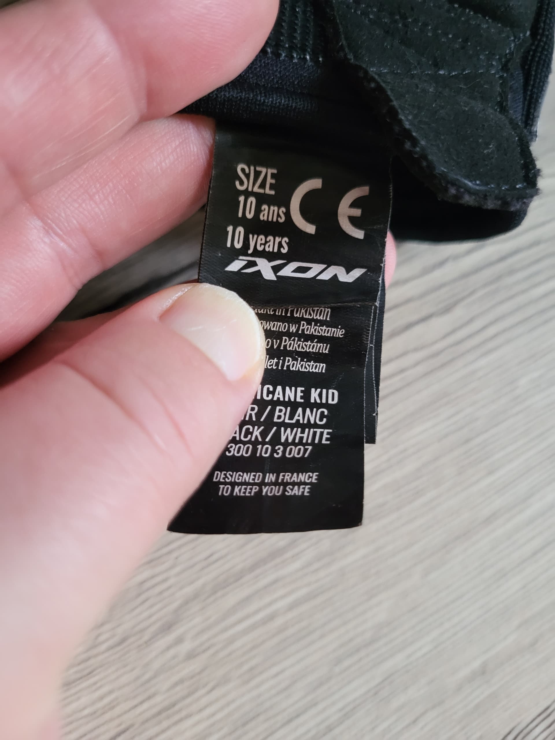 Gants moto ixon 12 ans neuf — photo 2/3