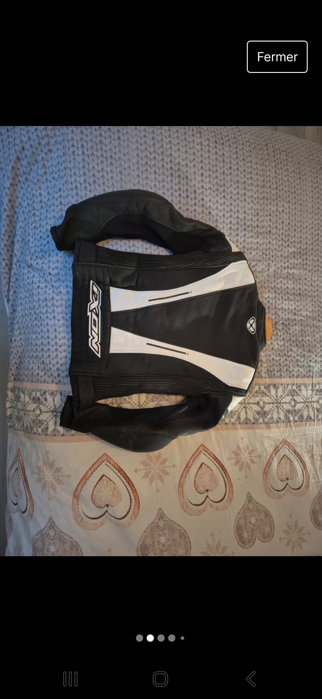 Veste cuir IXON — photo 2/5