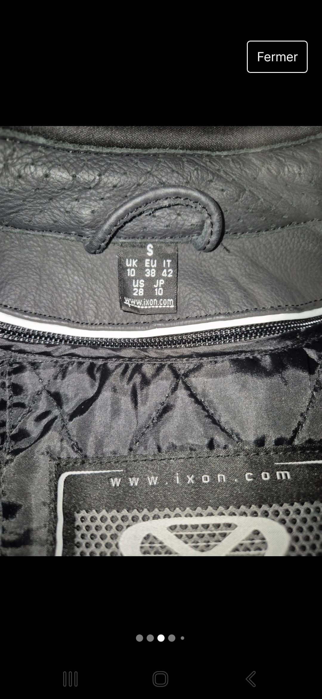 Veste cuir IXON — photo 4/5