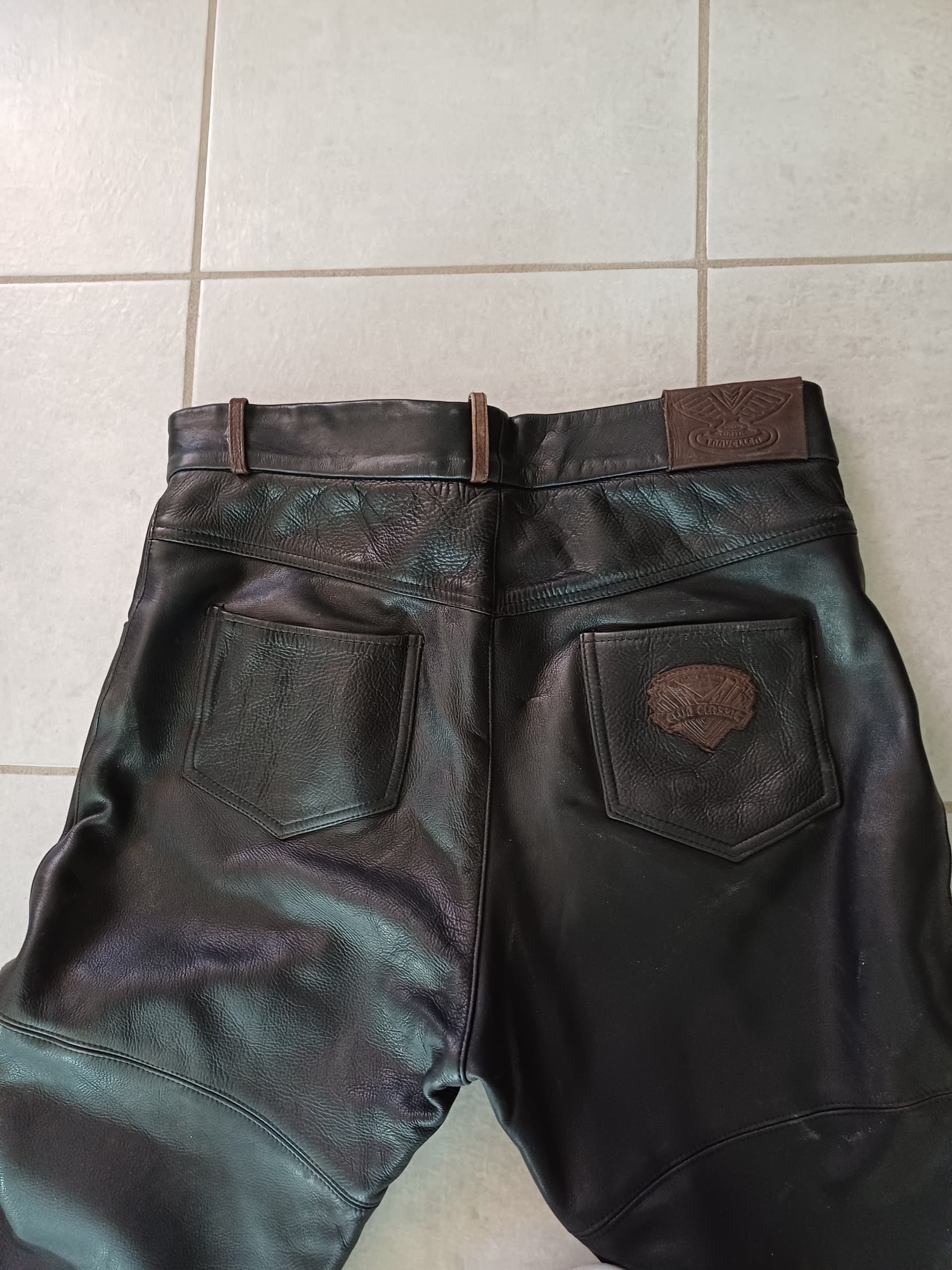 PANTALON CUIR — photo 2/4