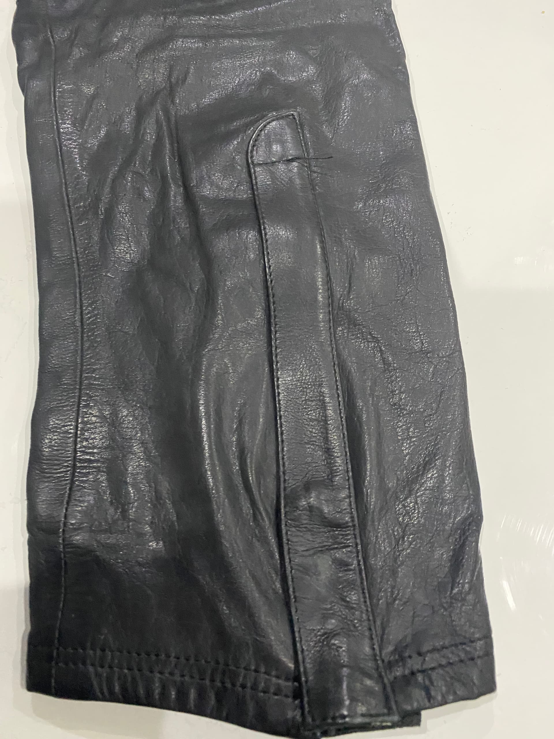 Pantalon cuir femme — photo 3/4