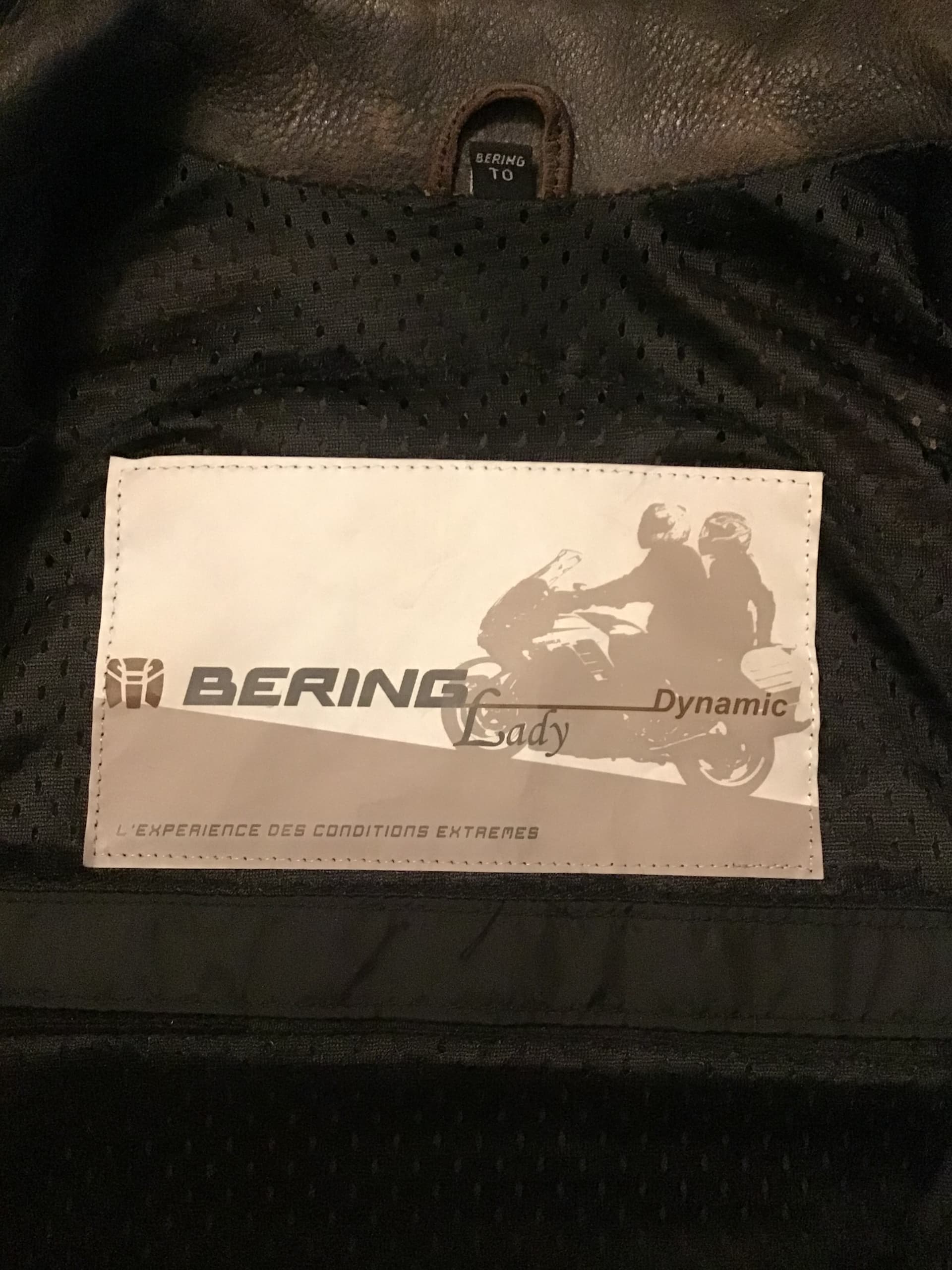 Blouson cuir femme Bering — photo 4/5