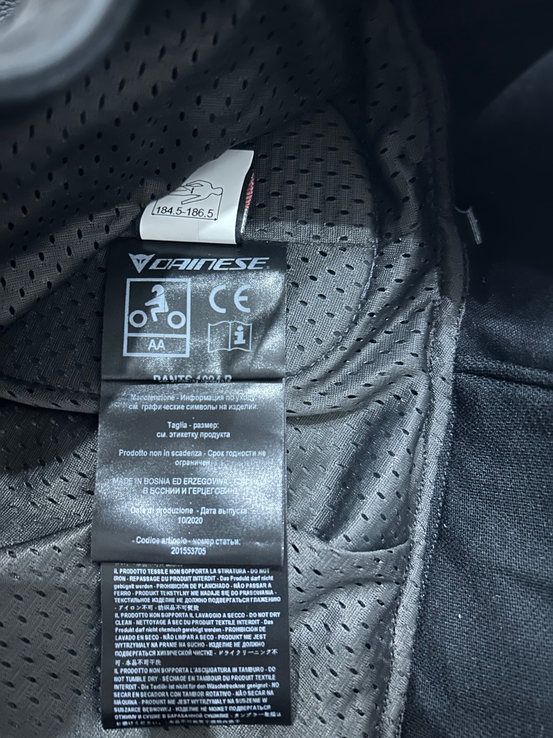 Pantalon moto homme dainese delta 3 — photo 2/3