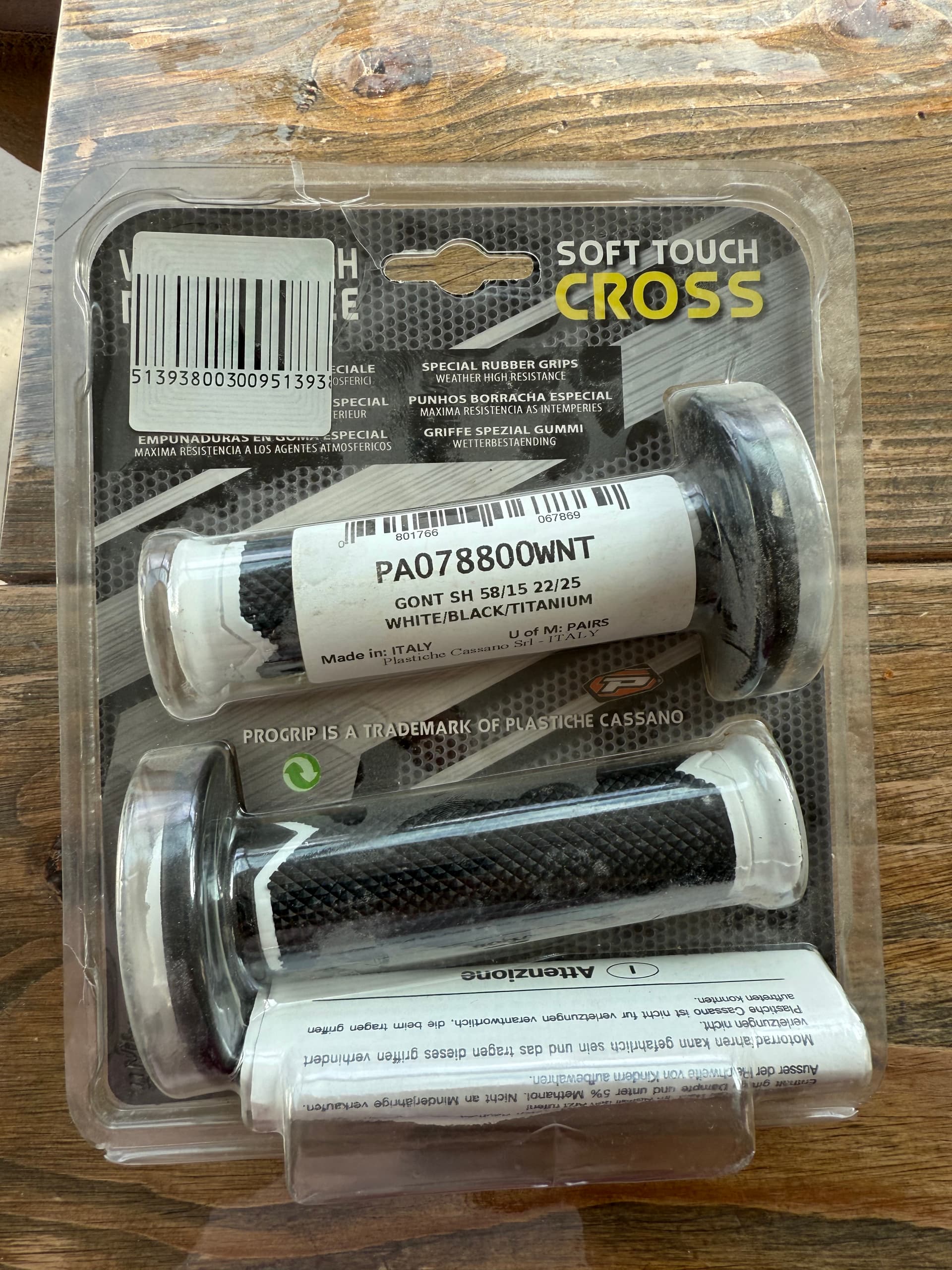 Poignets grippantes Soft Touch Cross — photo 2/3