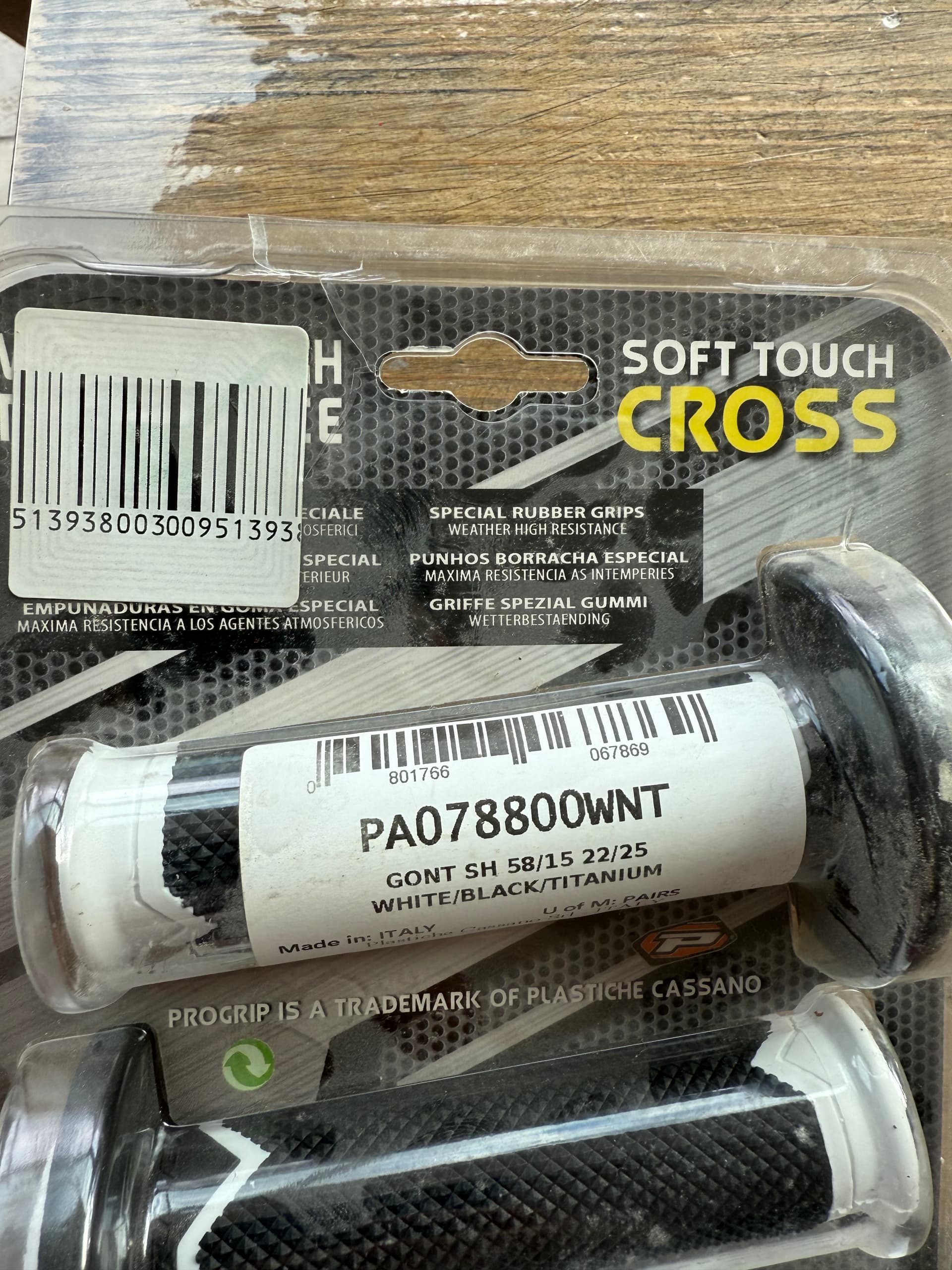Poignets grippantes Soft Touch Cross — photo 3/3