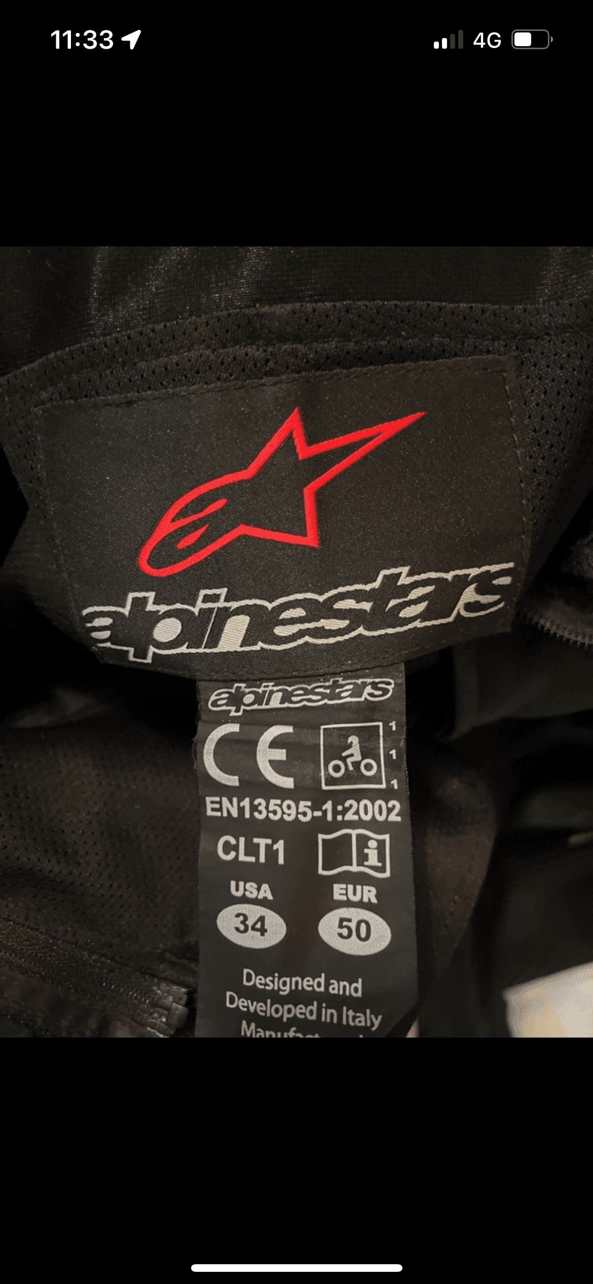 Ensemble cuir alpinestars — photo 3/6