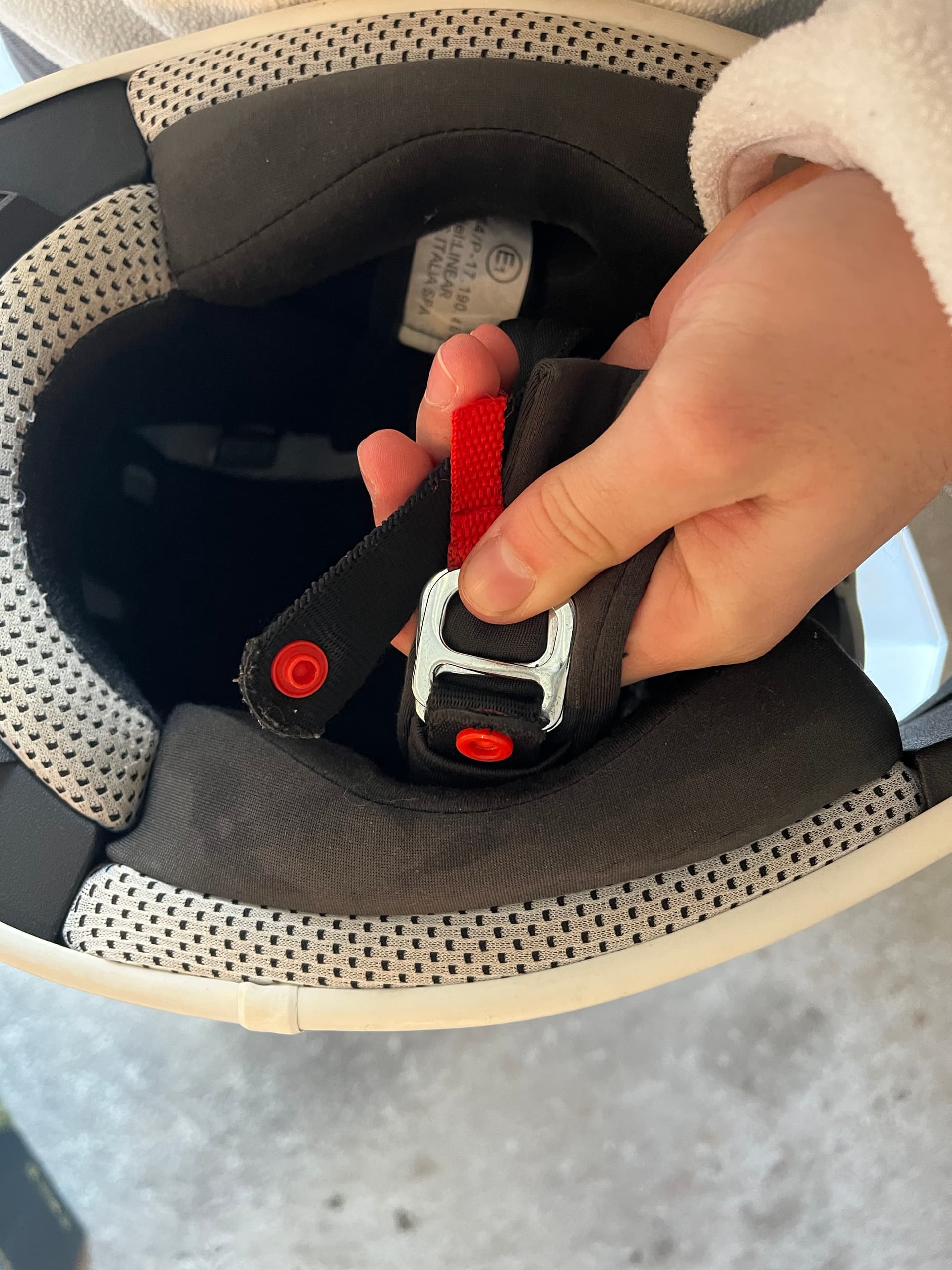 Casque de moto Acerbis avec son masque et ses deux paires de gants — photo 4/5