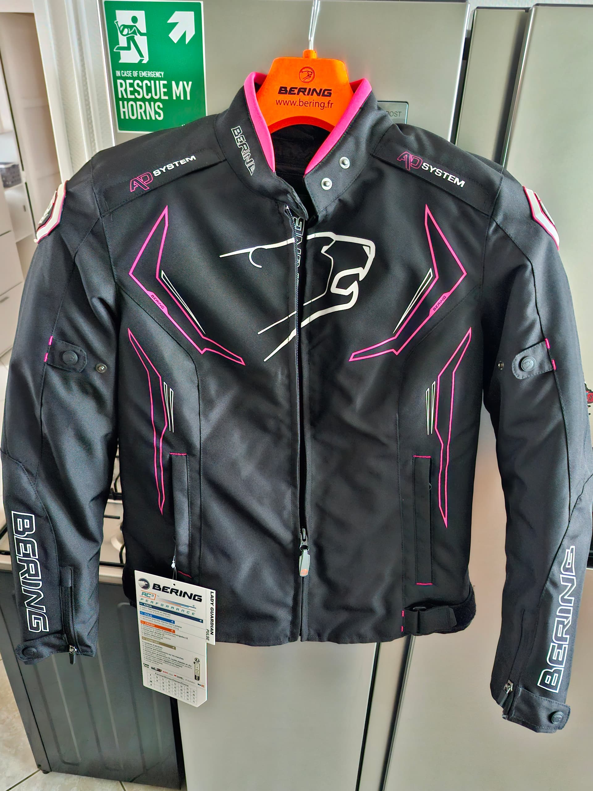 Manteau de moto pour femme Bering M — photo 1/6