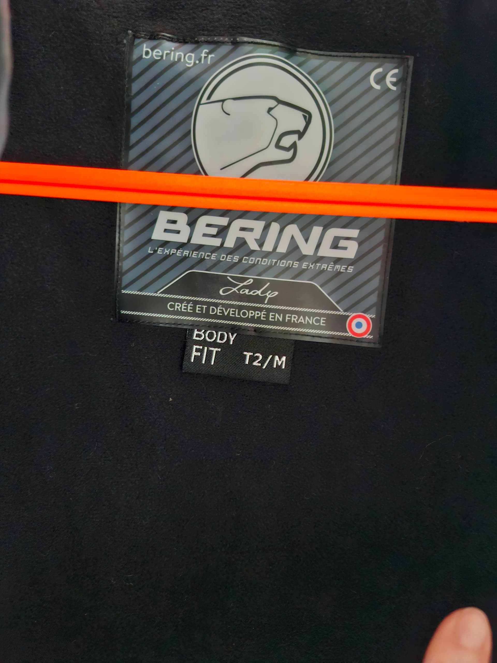Manteau de moto pour femme Bering M — photo 2/6