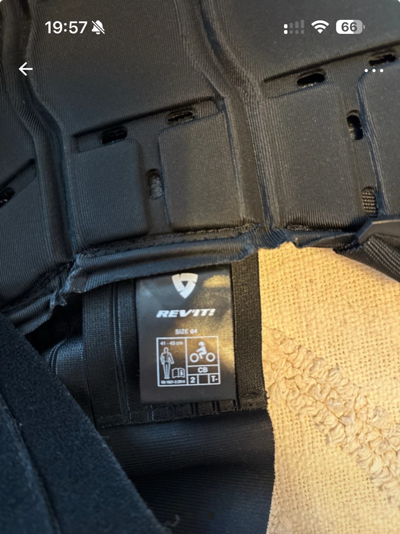 Dorsale rev it exoscelette — photo 3/3