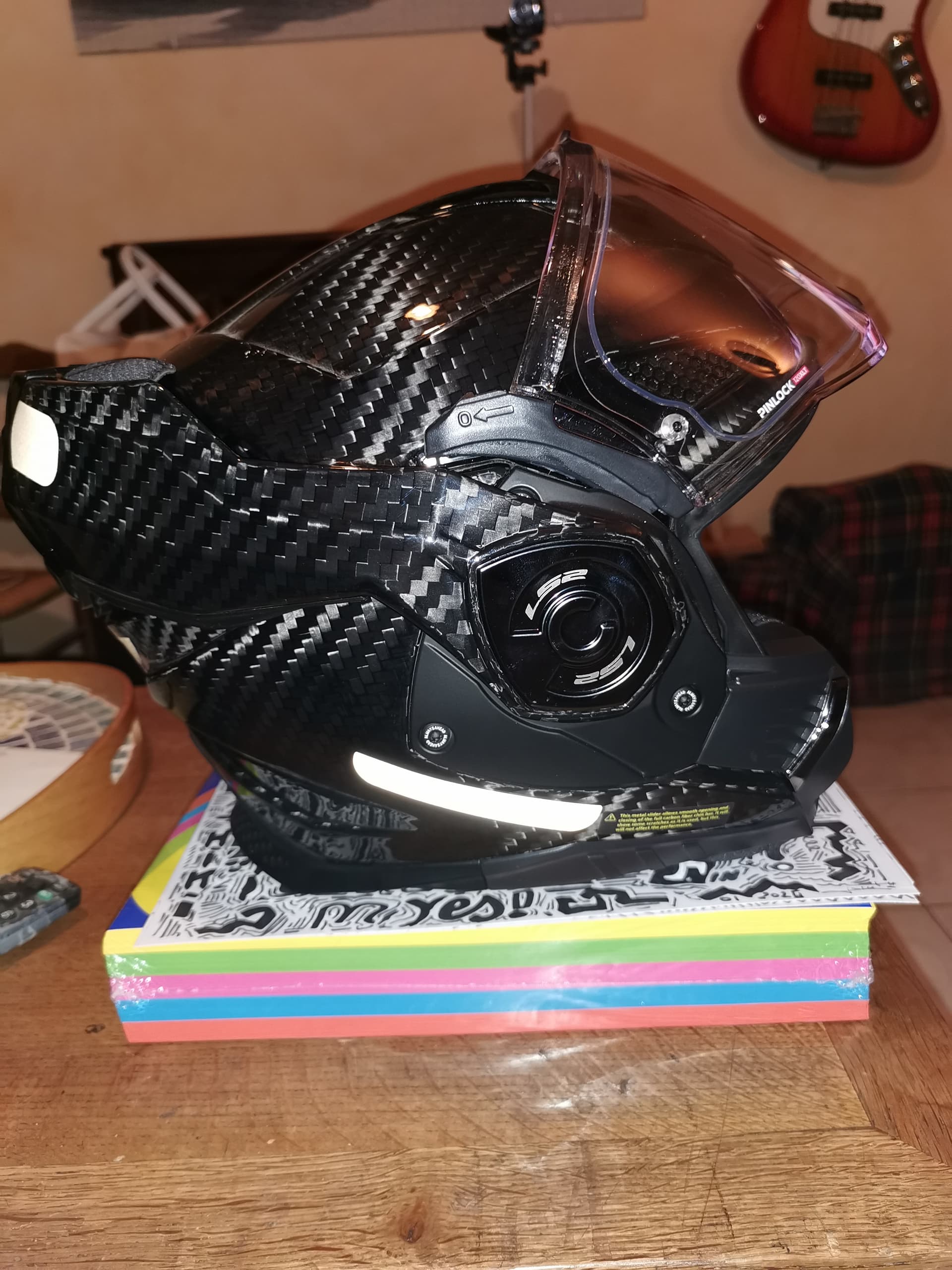 Casque modulable LS2 ADVAN-X Carbon — photo 3/5