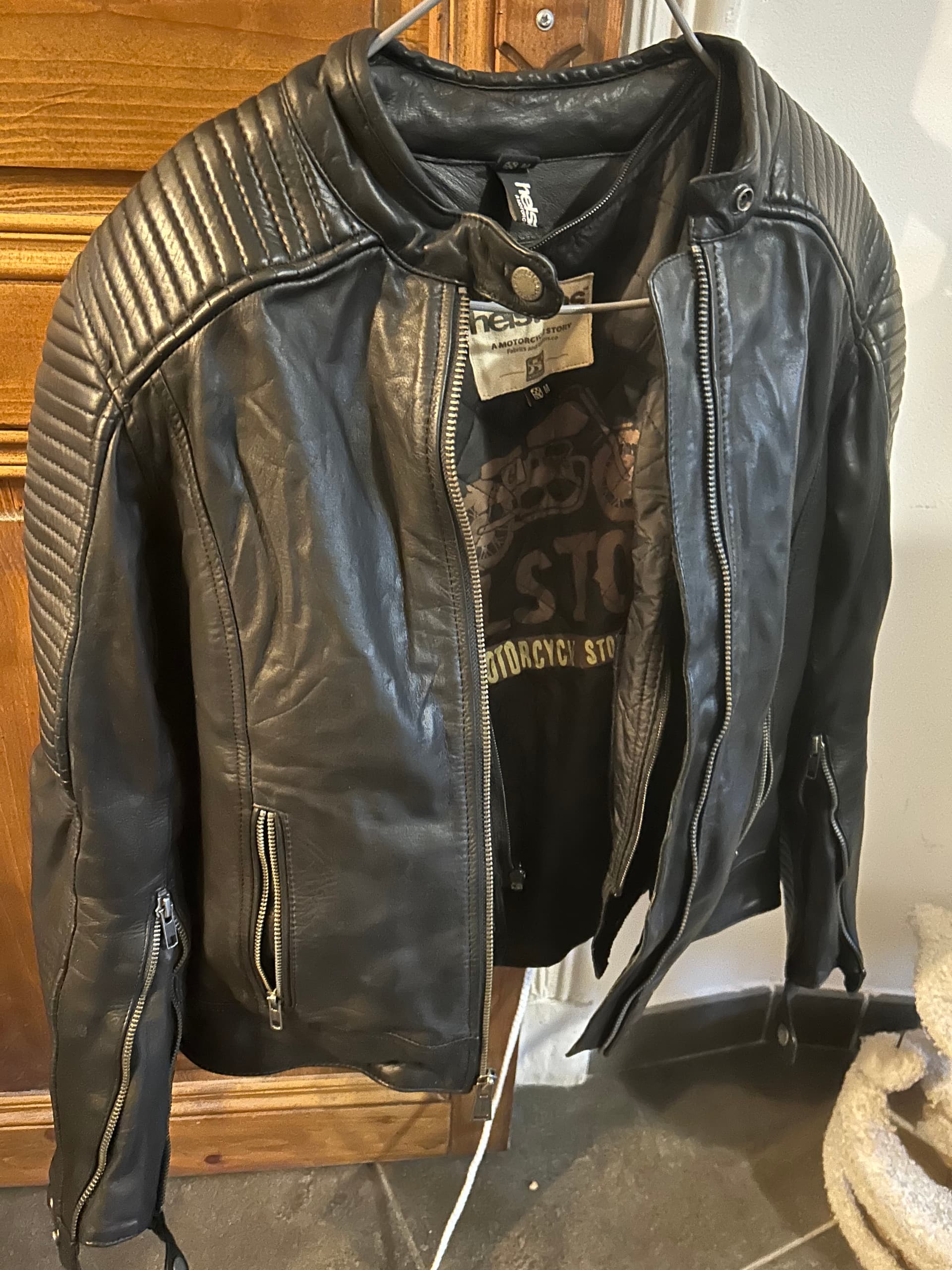 Blouson Helstons en cuir — photo 2/5
