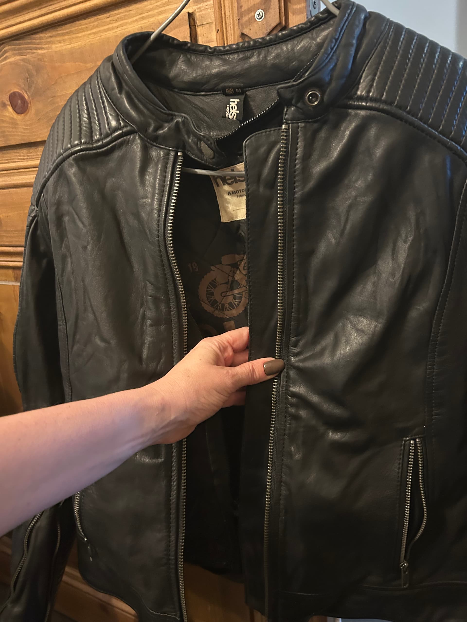 Blouson Helstons en cuir — photo 5/5