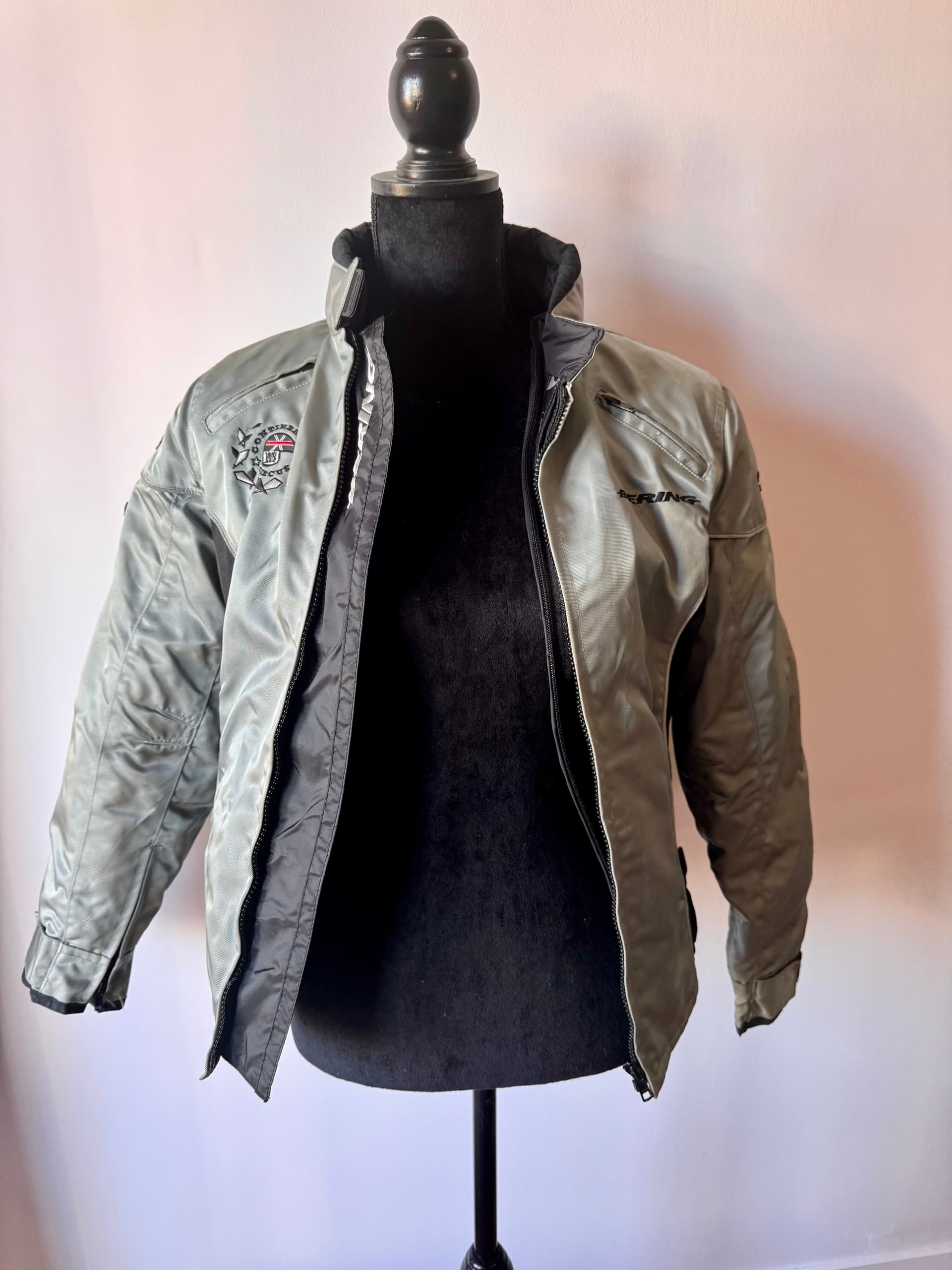 Blouson moto avec doublure amovible Bering T0 — photo 1/5