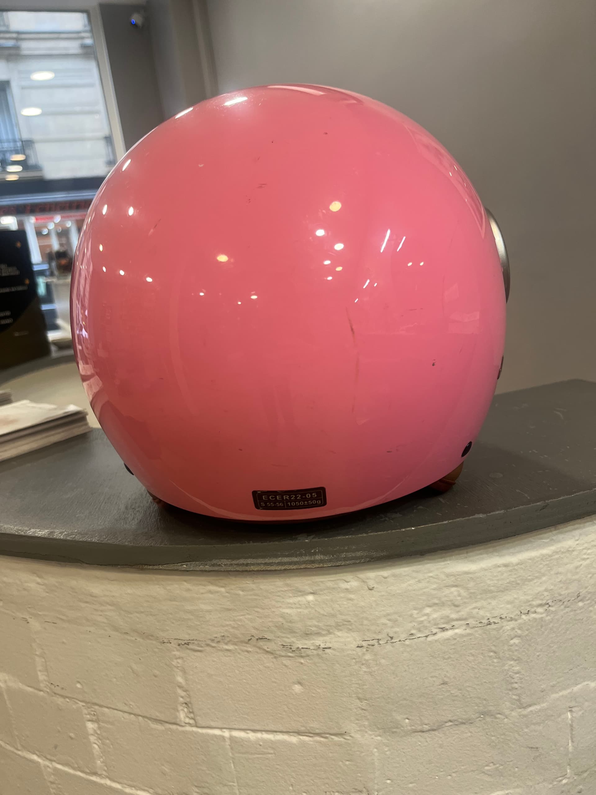 Casque moto rose — photo 4/5