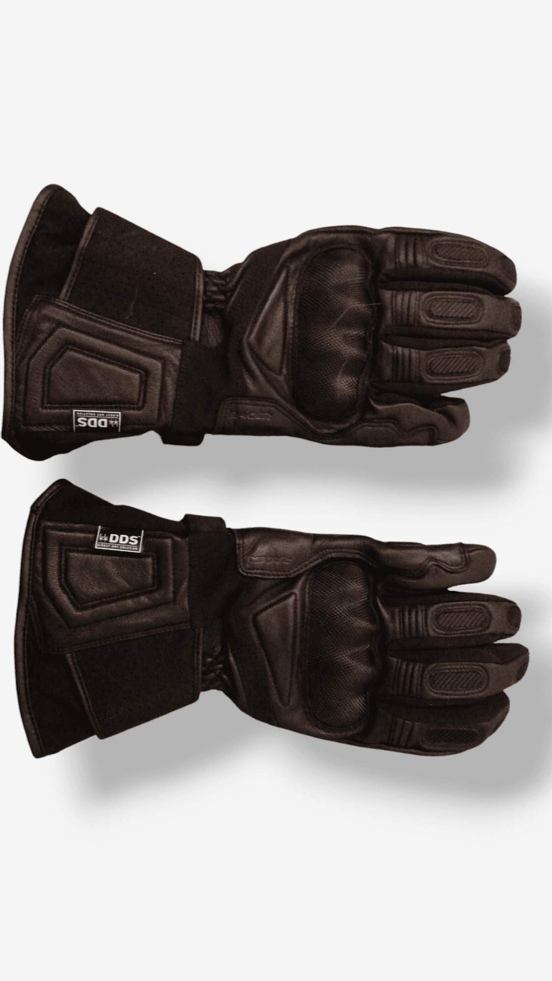 Gants de moto Racer noirs - L/9 — photo 3/3