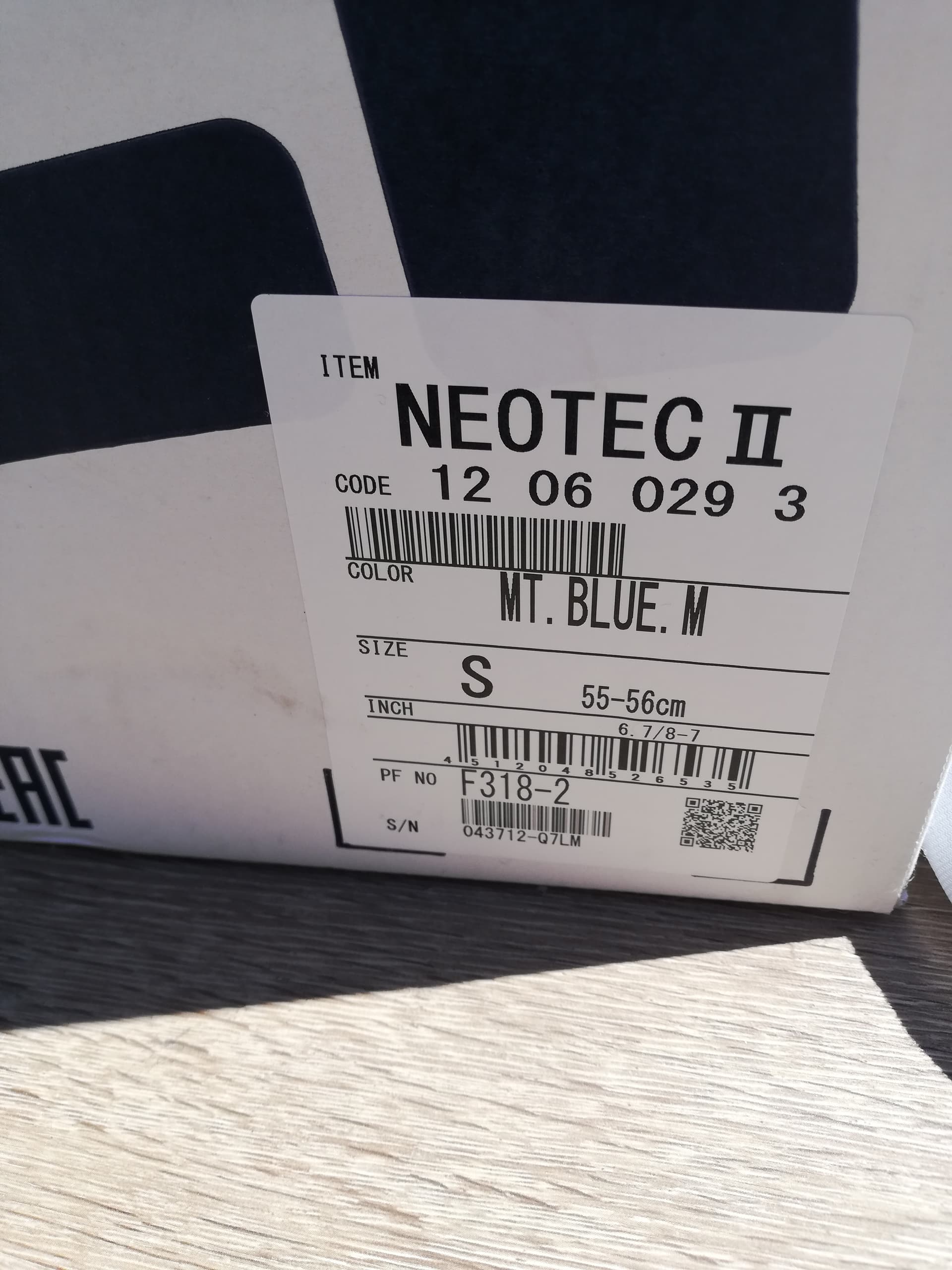 Casque modulable SHOEI NEOTEC II Blue — photo 5/5