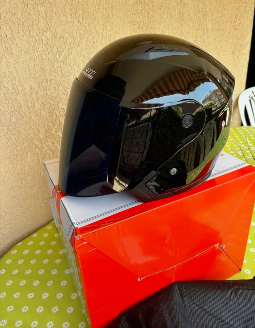 Magnifique Casque jet doubles visiere Fumée Neuf M ou L