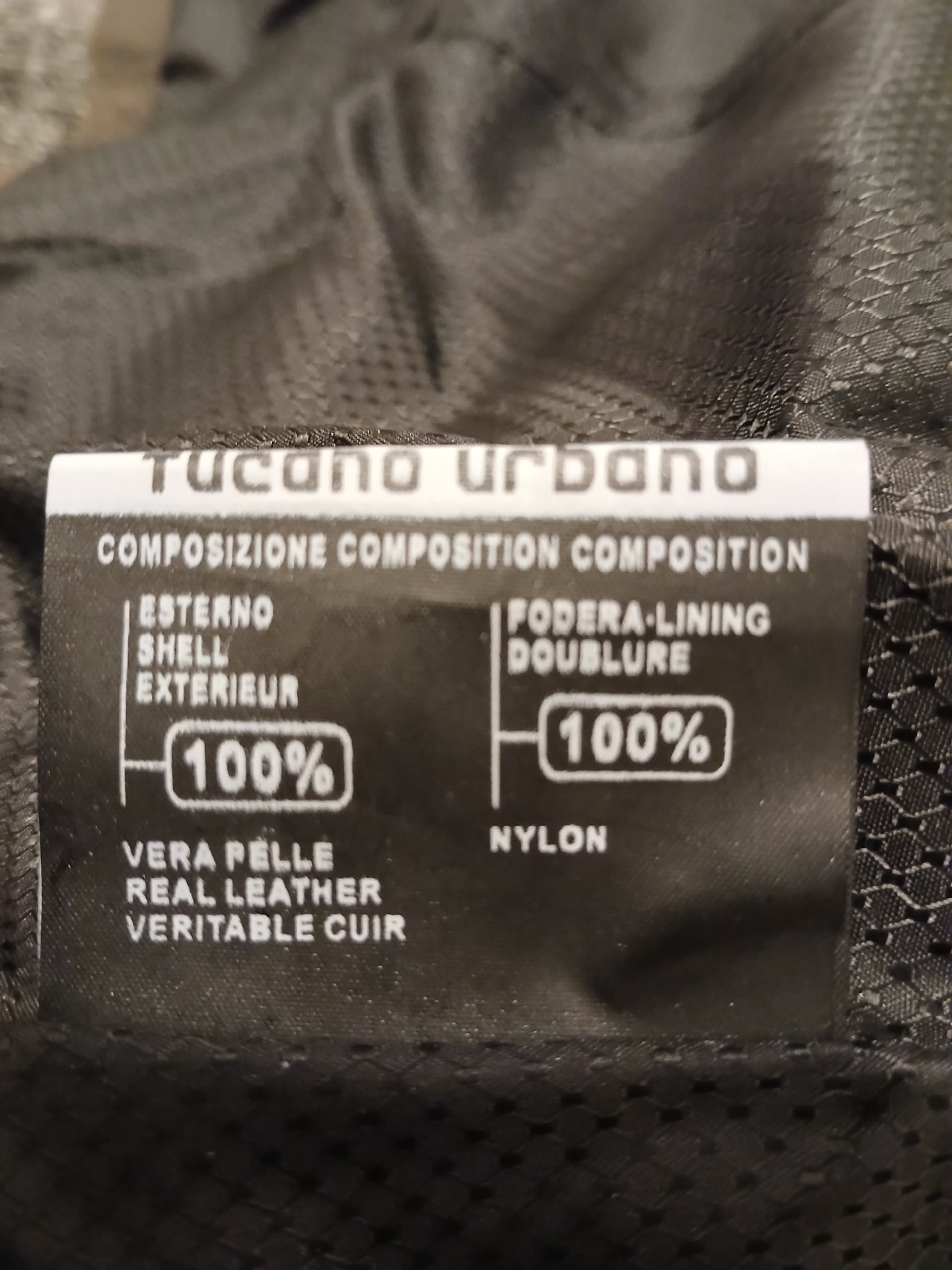 Veste en cuir TUCANO URBANO — photo 5/5