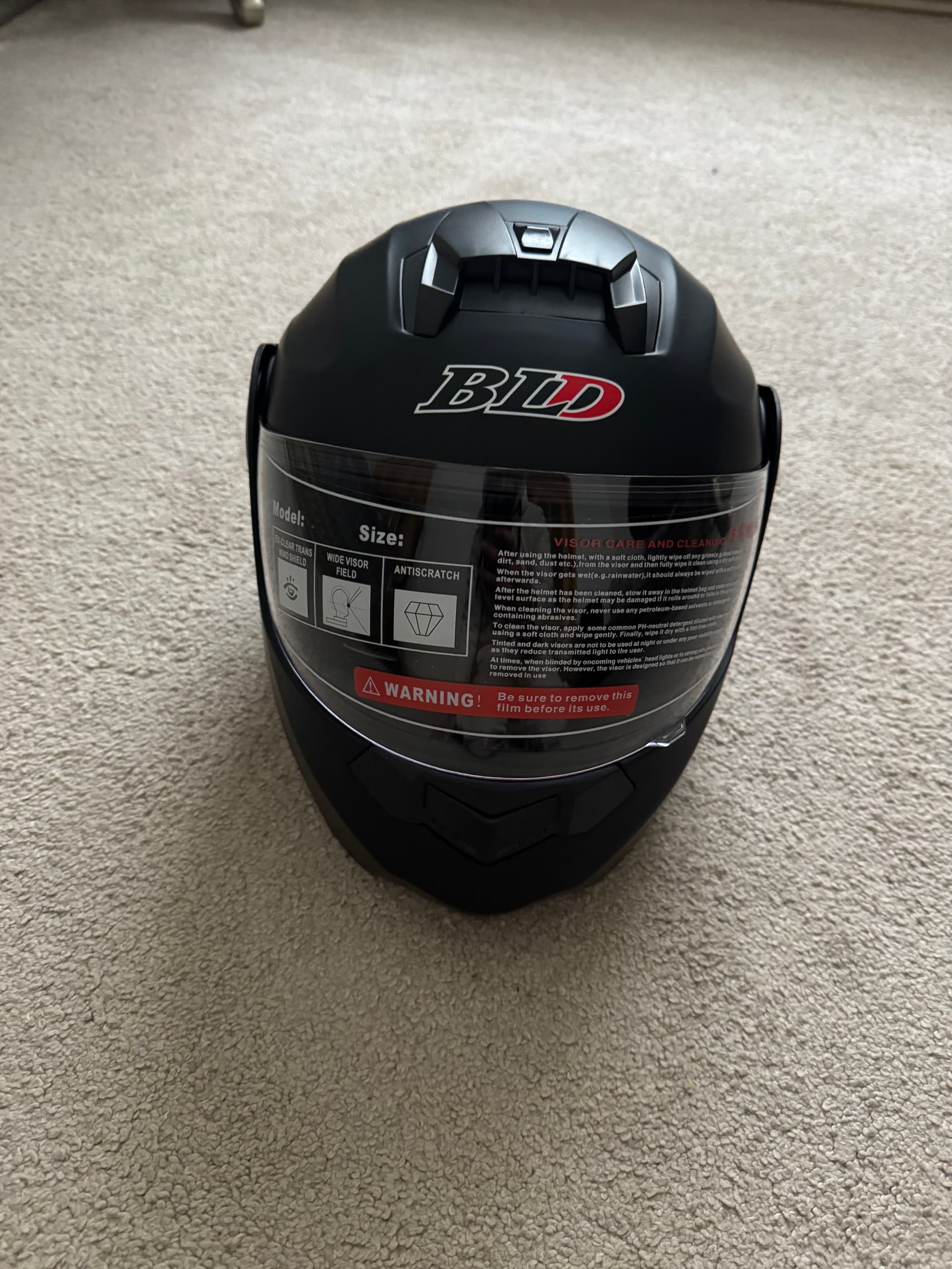 Casque moto intégral — photo 5/5