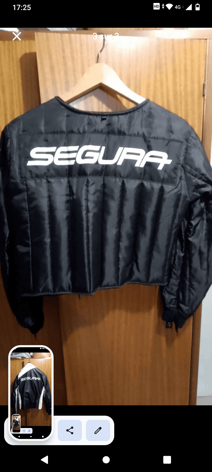 Blouson Segura taille 1 — photo 3/3