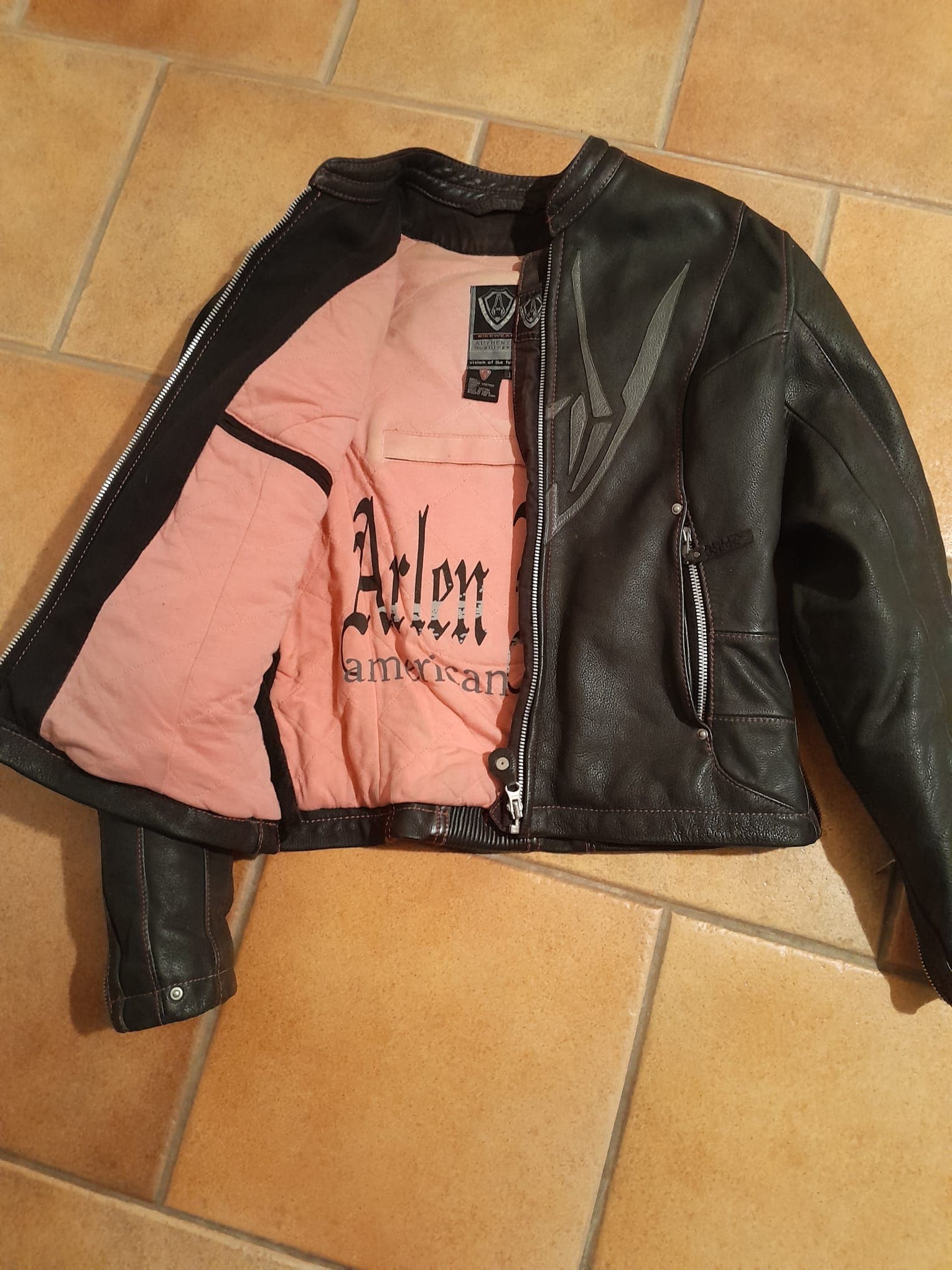 BLOUSON CUIR FEMME — photo 2/9