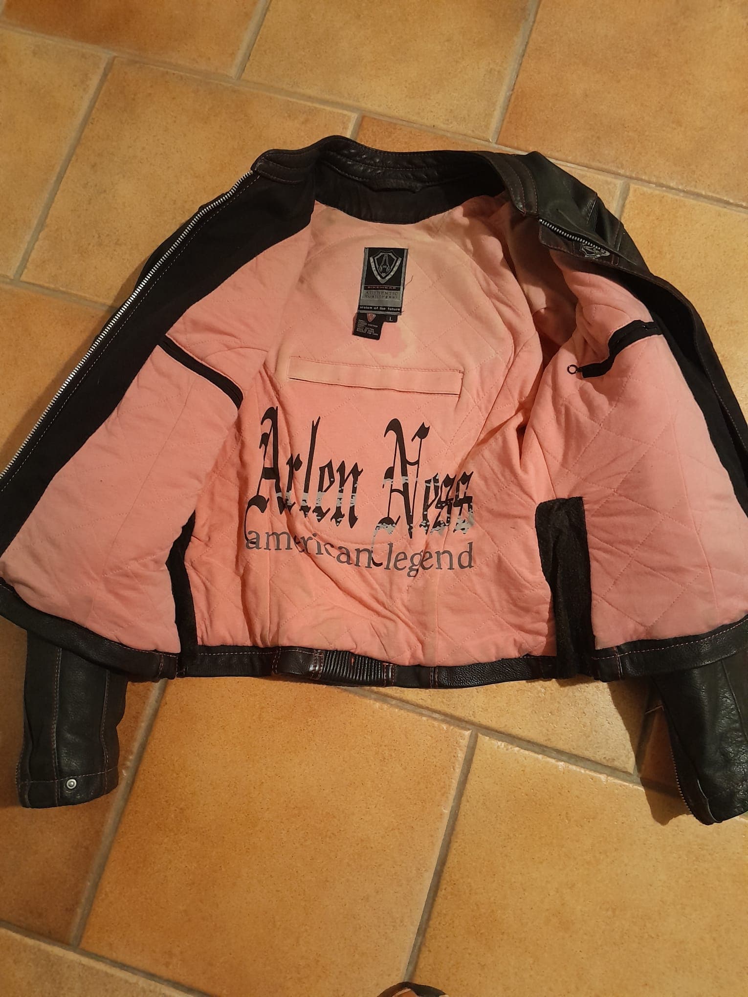 BLOUSON CUIR FEMME — photo 3/9