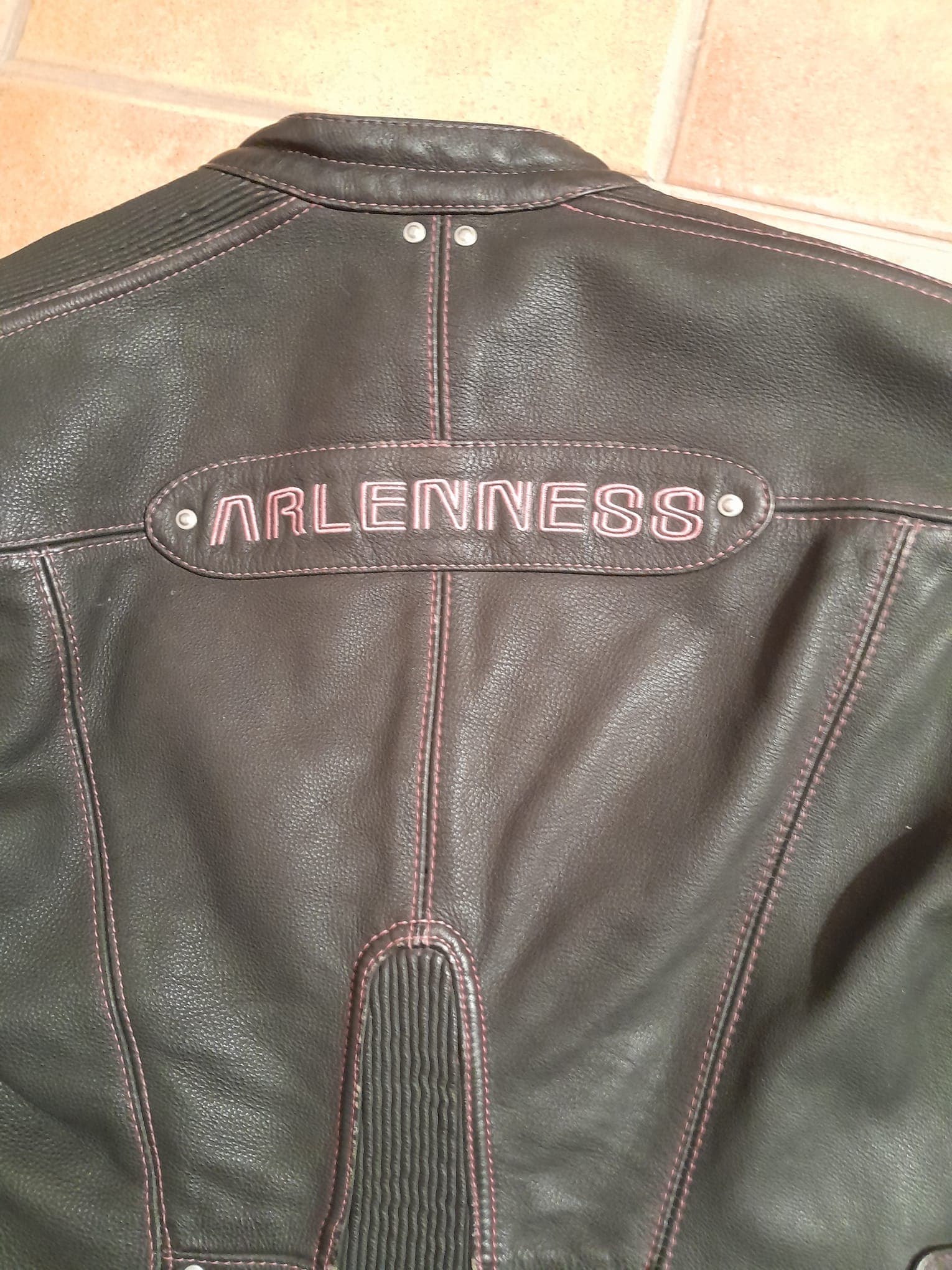 BLOUSON CUIR FEMME — photo 5/9