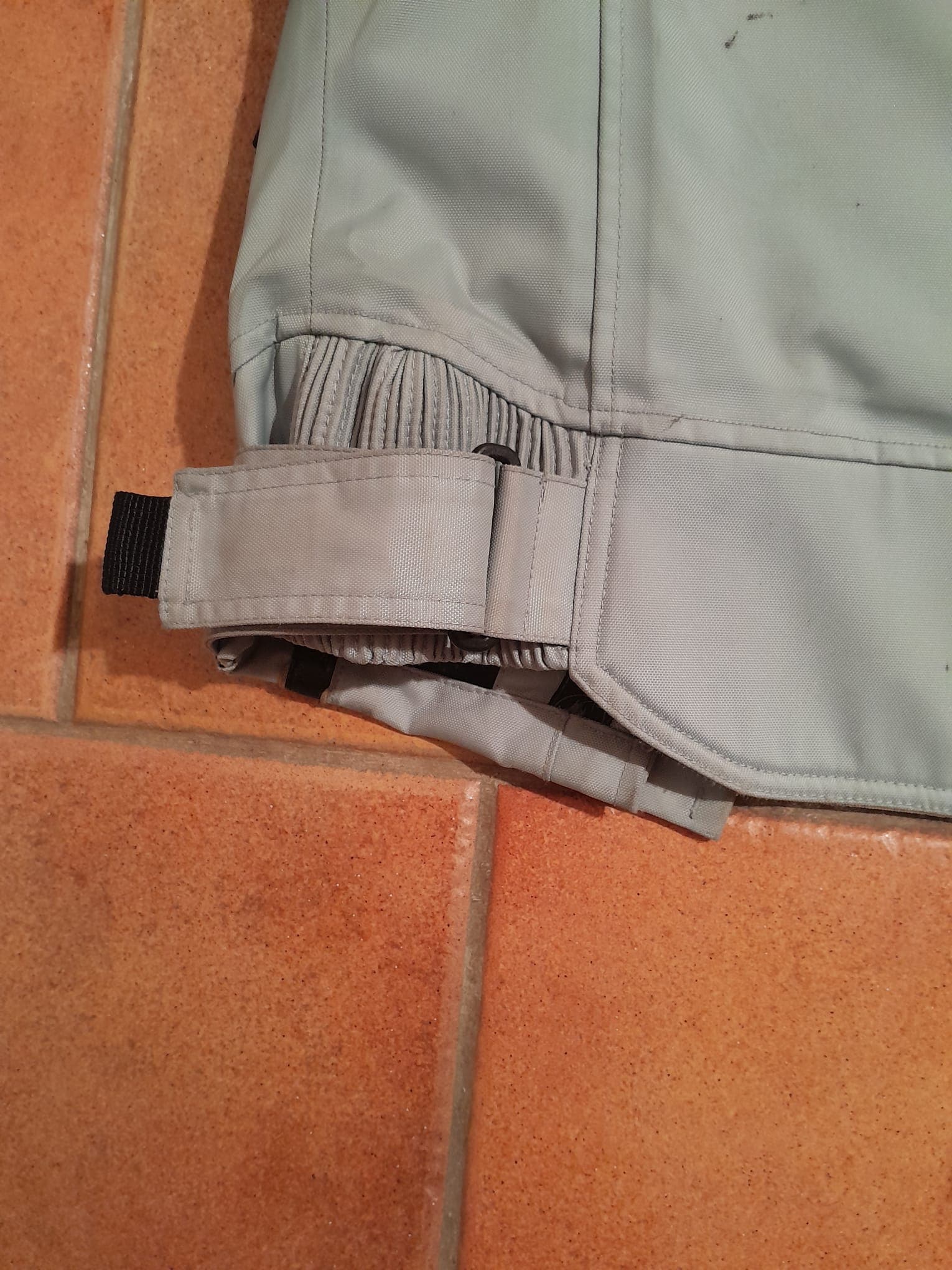 BLOUSON MOTO TISSU IMPERMEABLE — photo 10/10