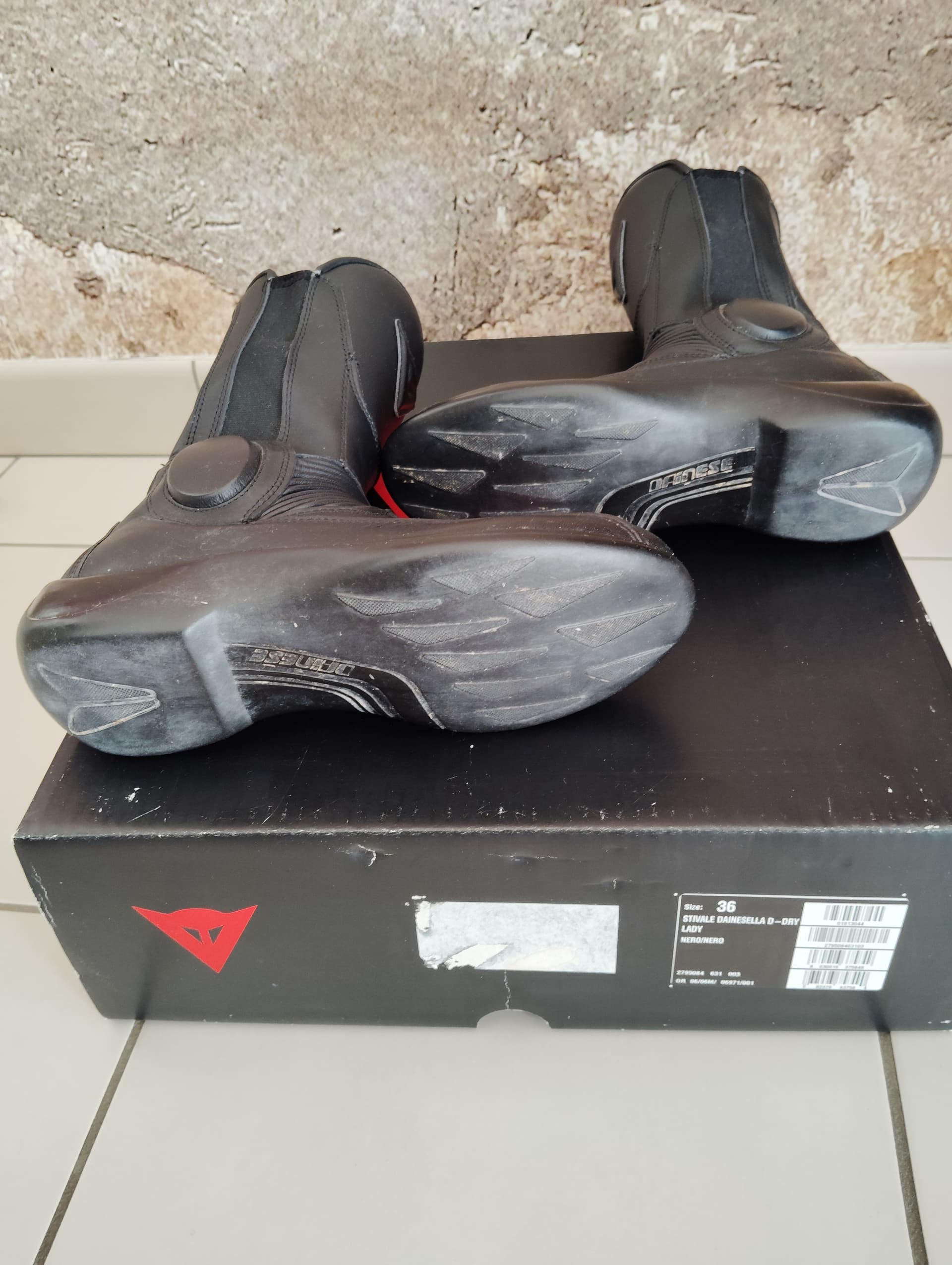 Bottes moto Dainese pointure 36 — photo 4/5
