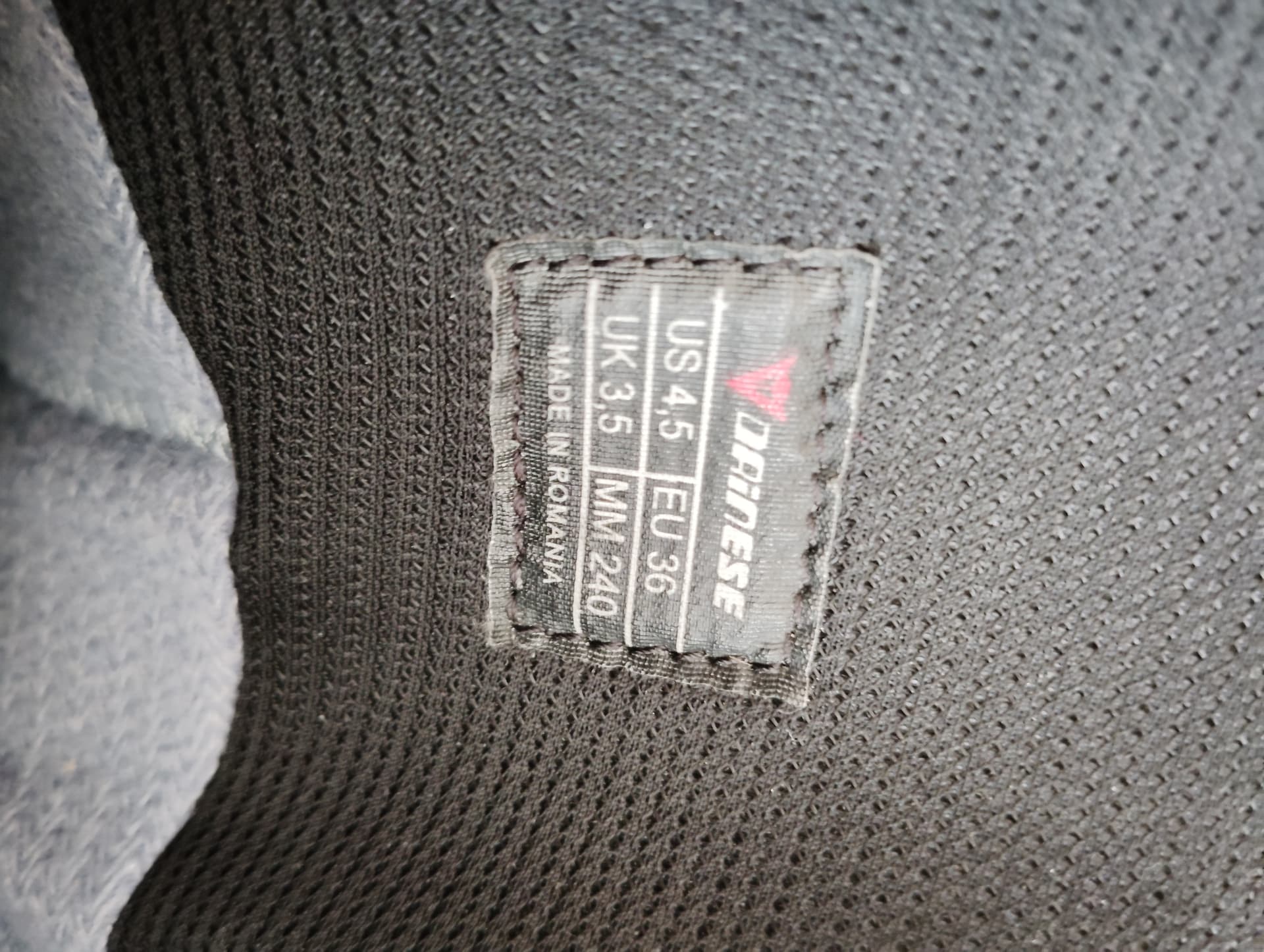 Bottes moto Dainese pointure 36 — photo 5/5