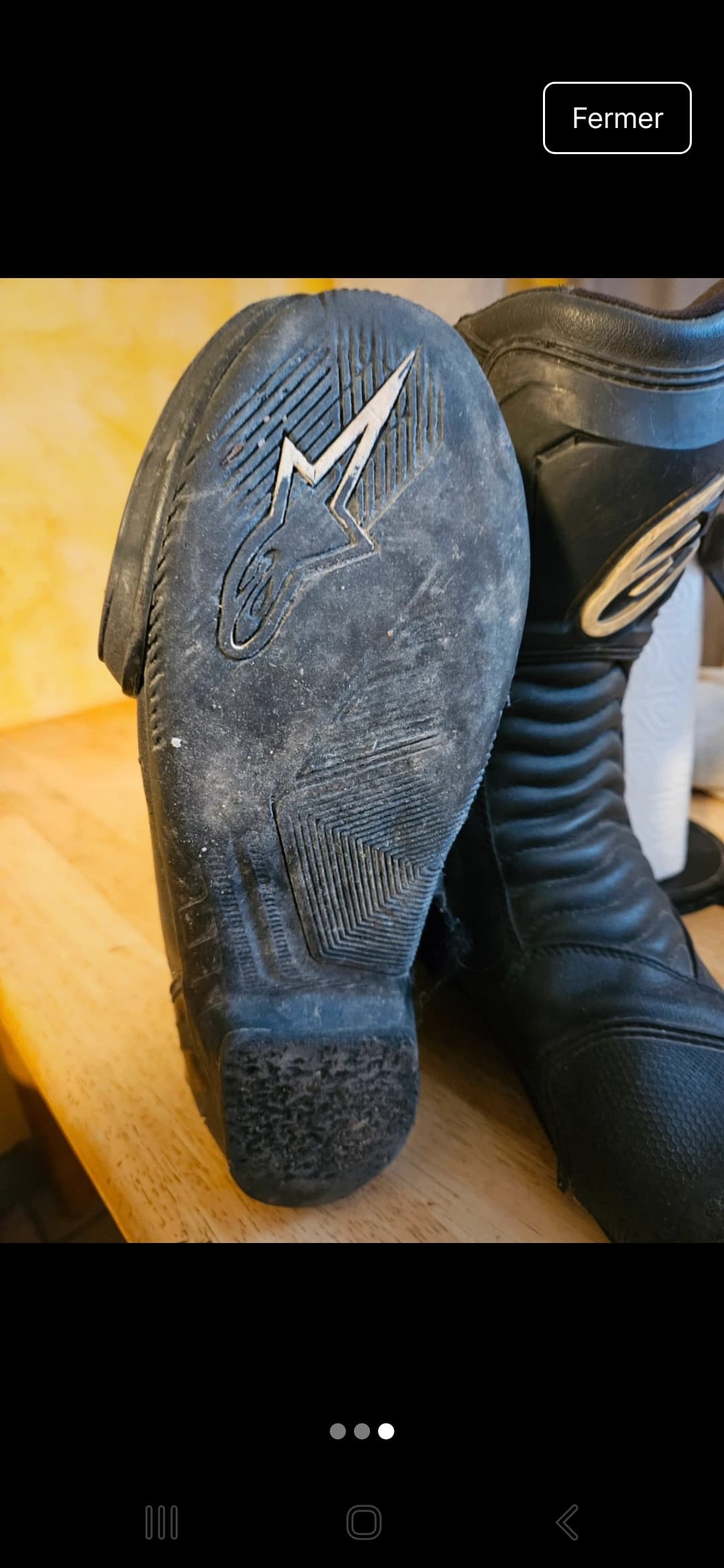 Bottes moto — photo 3/3