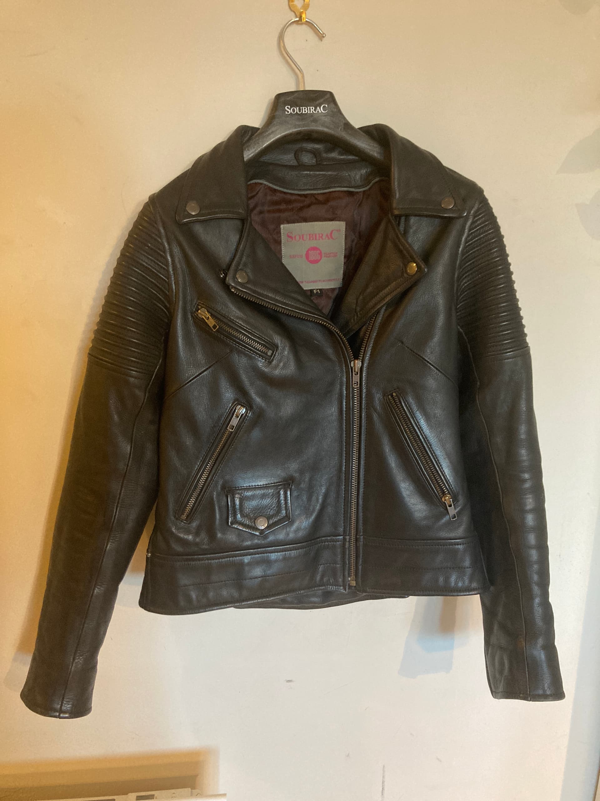 Blouson moto femme Soubirac F1